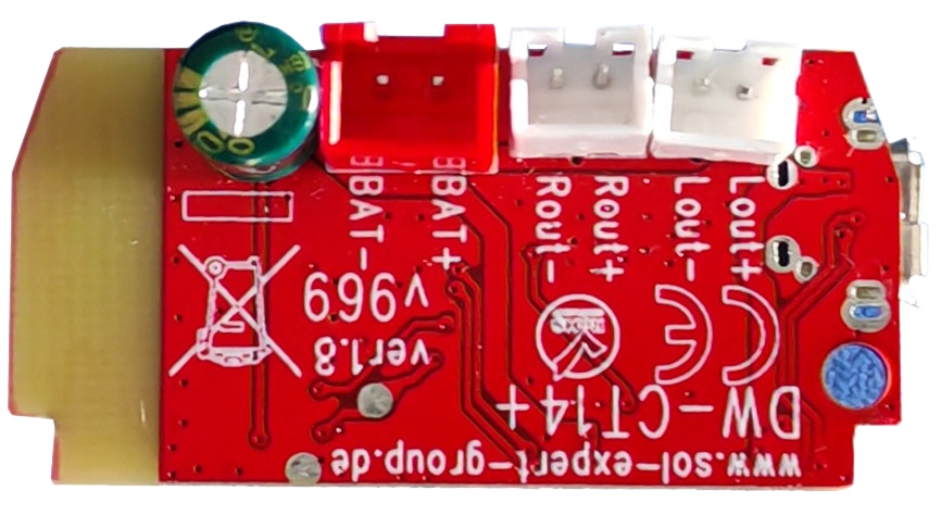 SOL-EXPERT Bluetooth-Empfänger 5.1 mit Stereoverstärker, 29010 SOL-EXPERT Bluetooth-Empfänger 5.1 mit Stereoverstärker, 29010