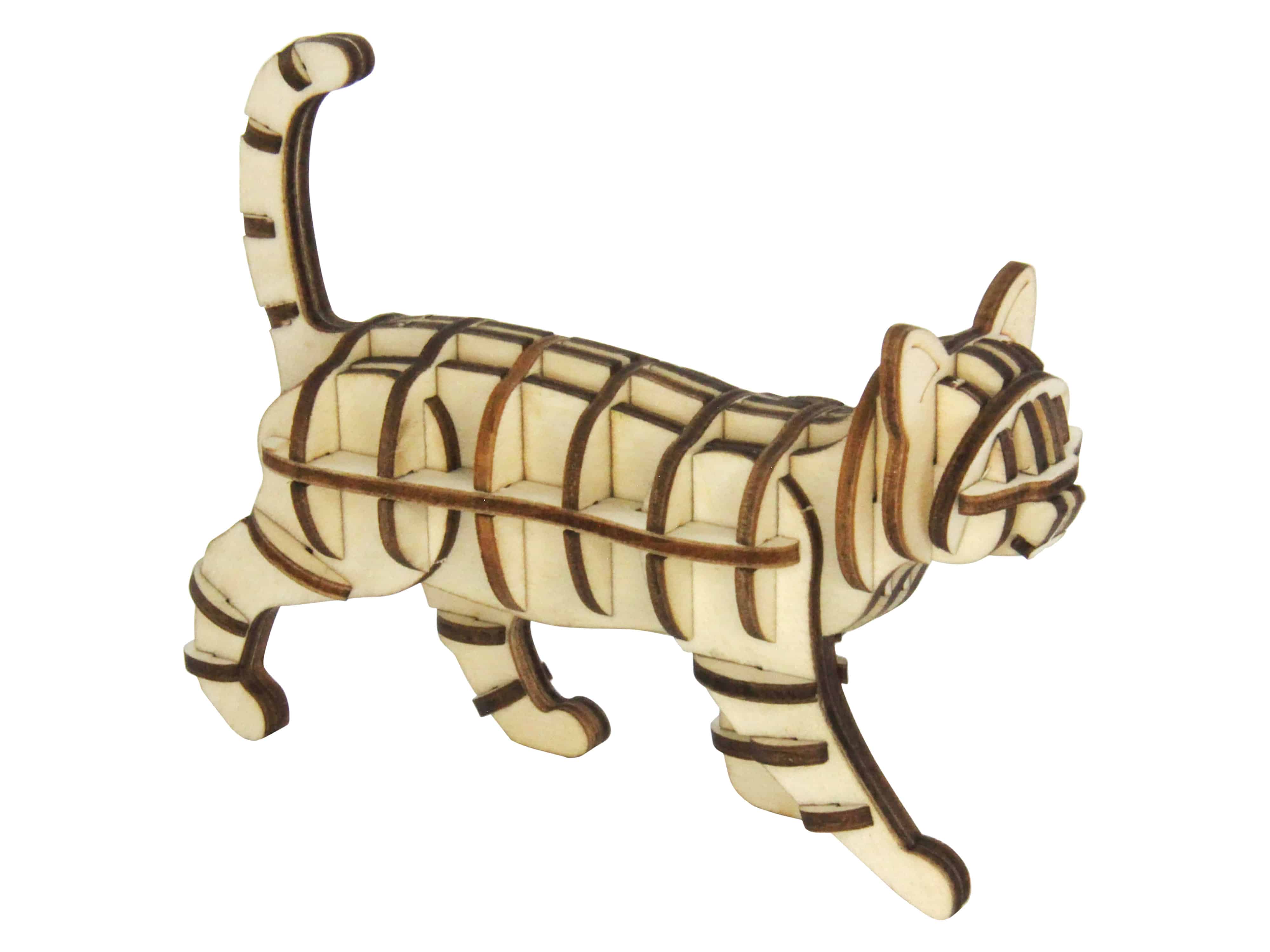 SOL-EXPERT 3D Holz Puzzle Katze