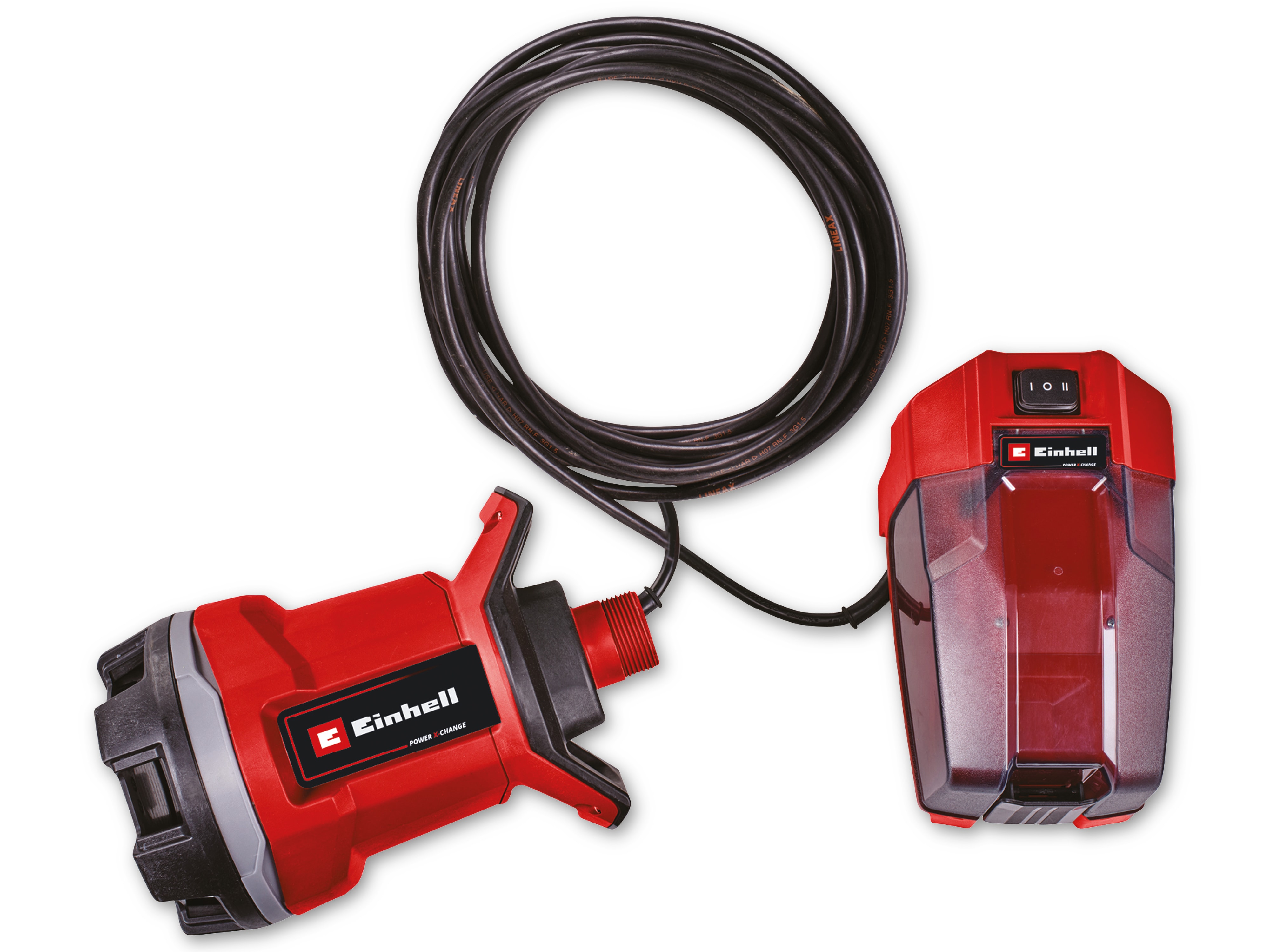 EINHELL Akku-Schmutzwasserpumpe GE-DP 18/25 Li + Starterset
