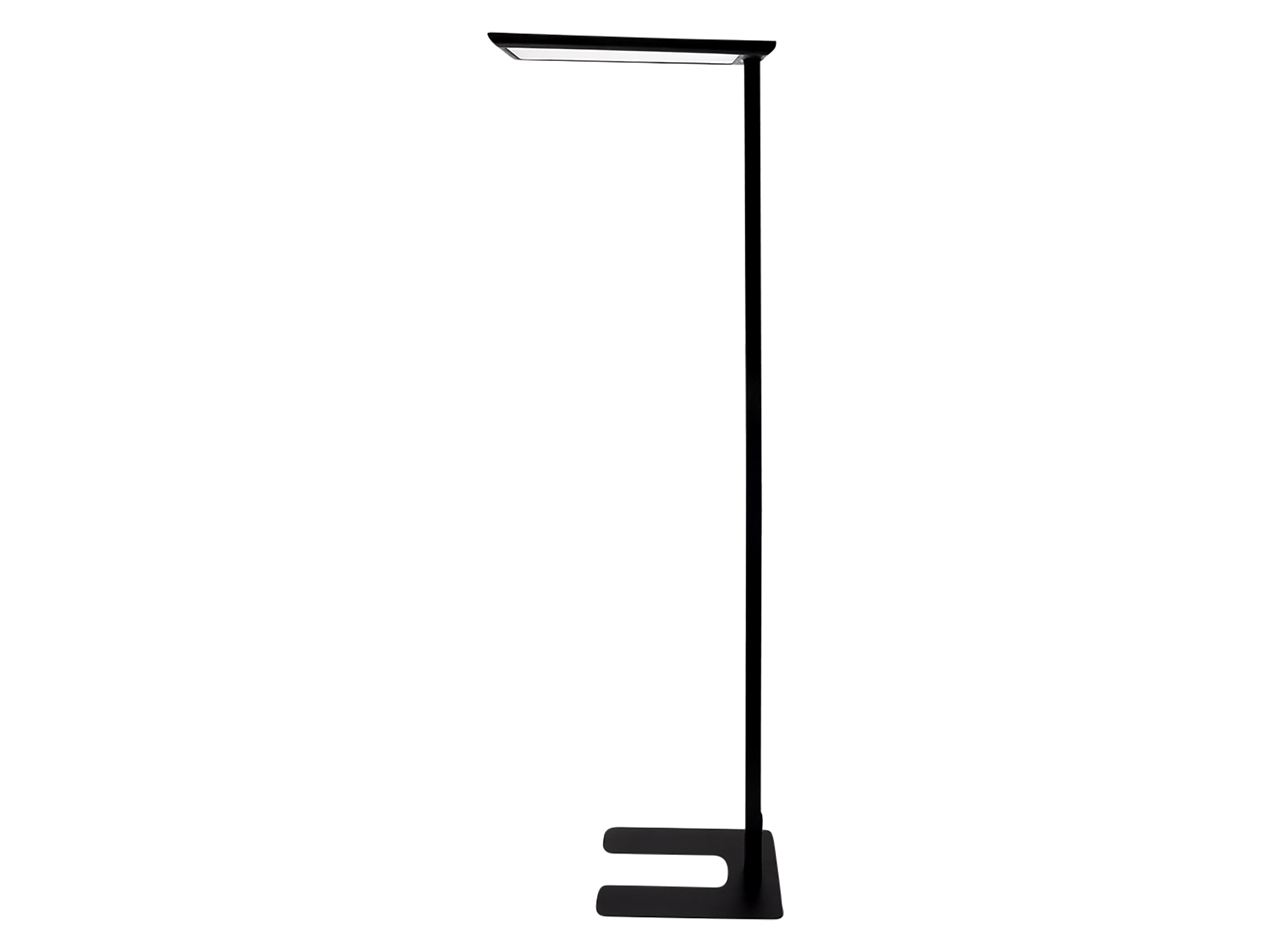LUXULA LED-Büro-Stehleuchte, Up/Down, 100W, 4000K, EEK: F, 7000lm, IP20, dimmbar, schwarz