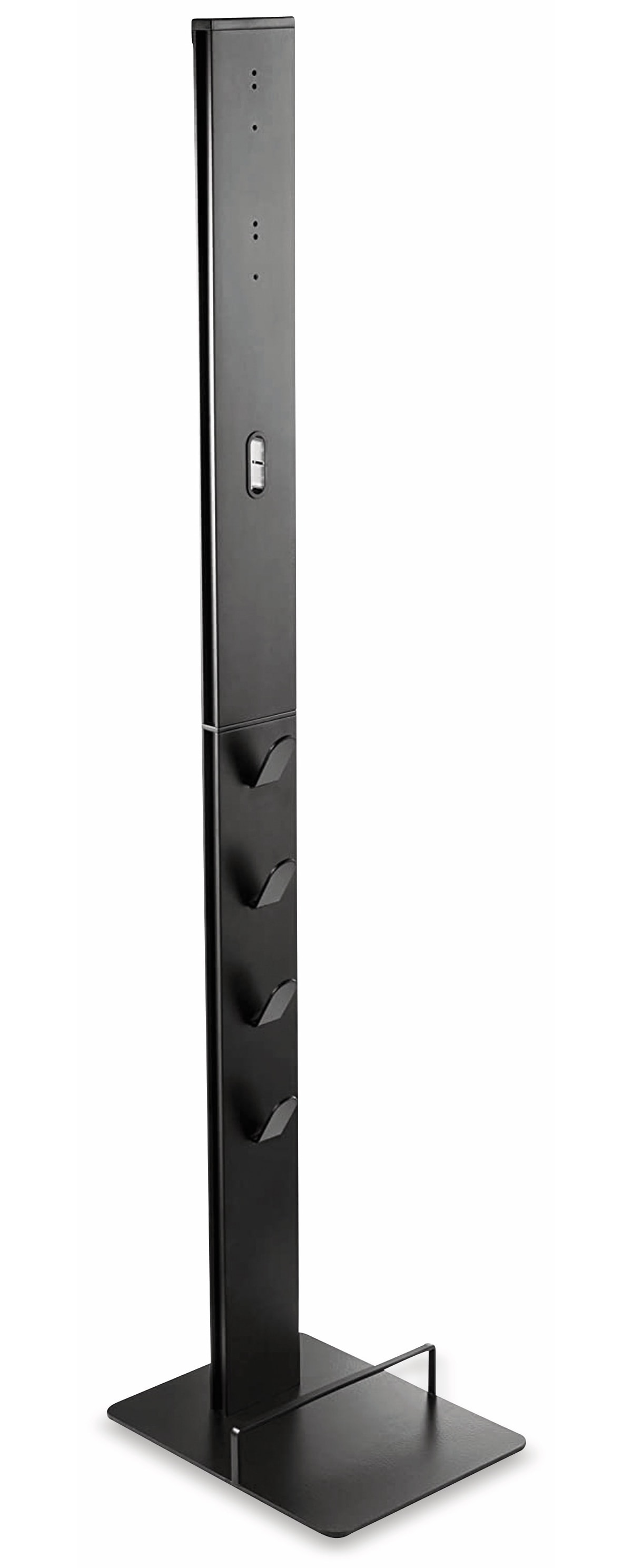 Puremounts Staubsaugerständer Premium PM-VAC-10, für Dyson Vacuum, schwarz