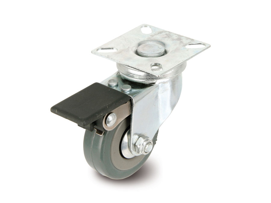 WHEELTECH Laufrolle, Ø 50 mm, Kugelkranz, Feststeller WHEELTECH Laufrolle, Ý 50 mm, Kugelkranz, Feststeller