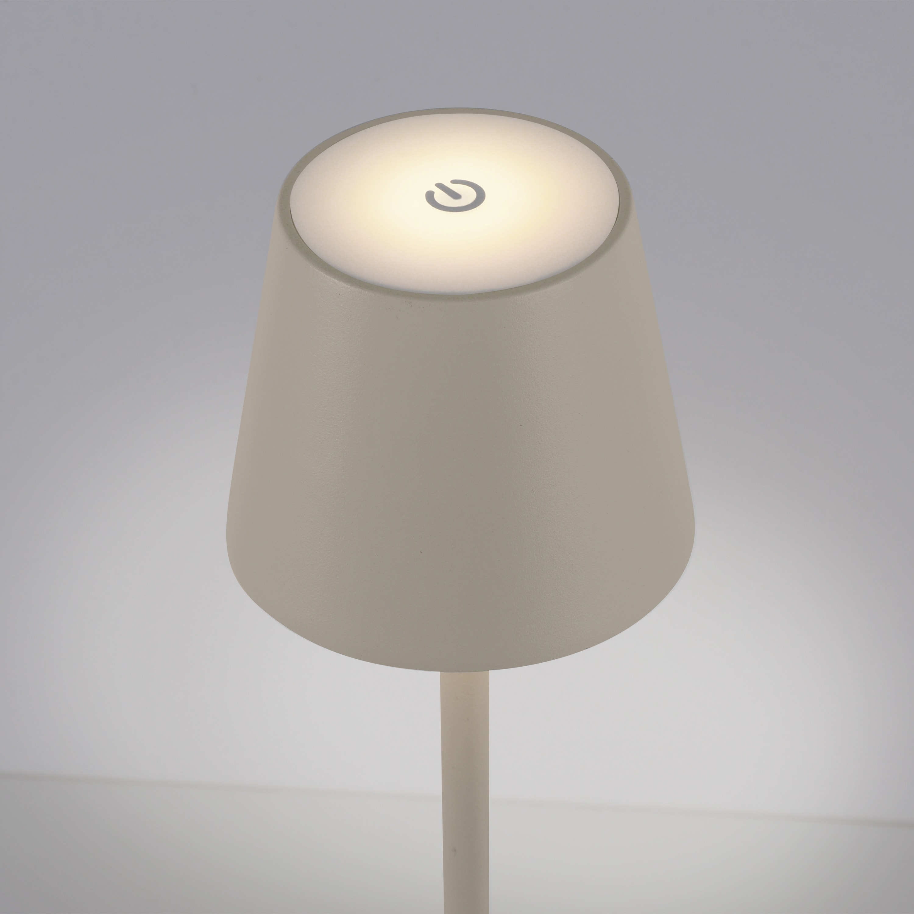 JUST LIGHT LED-Akku-Tischleuchte 19250-40 grau-beige, 2,5 W, 320 lm, 3000 K, IP54 JUST LIGHT LED-Akku-Tischleuchte 19250-40 grau-beige, 2,5 W, 320 lm, 3000 K, IP54