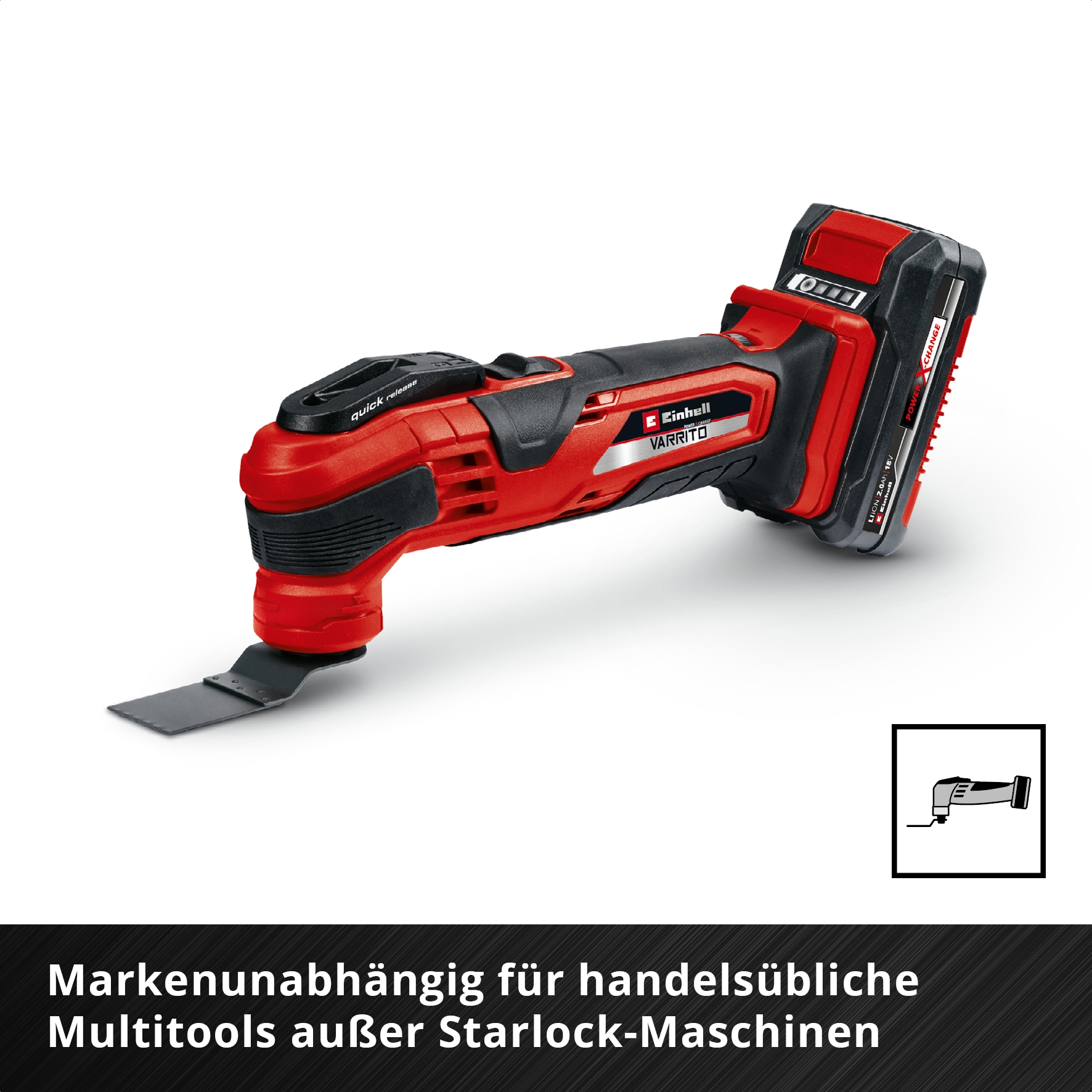 EINHELL Delta Raspel, 708070, 80 mm