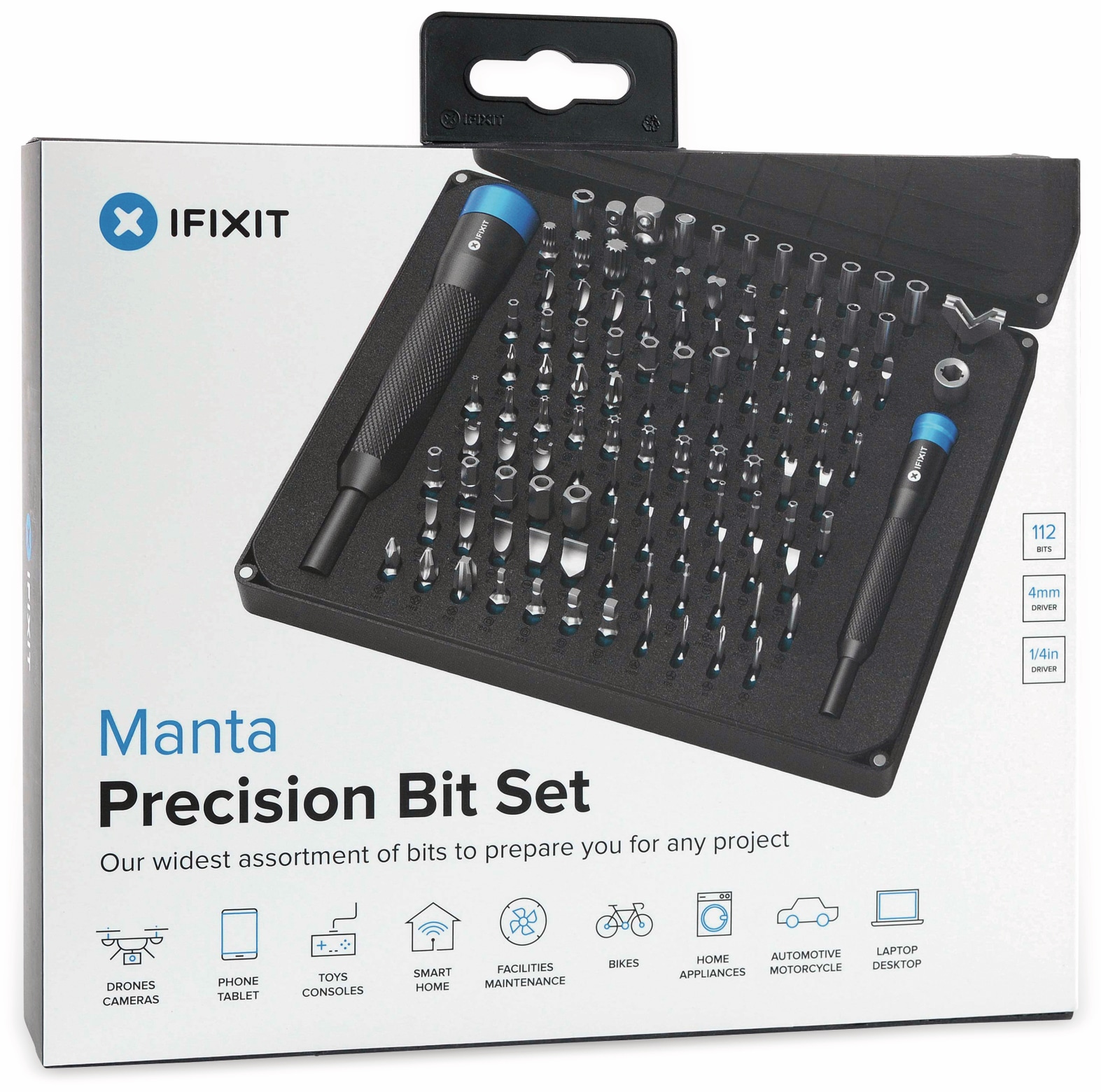 IFIXIT Bit-Set Manta Driver Kit, 114-teilig IFIXIT Bit-Set Manta Driver Kit, 114-teilig
