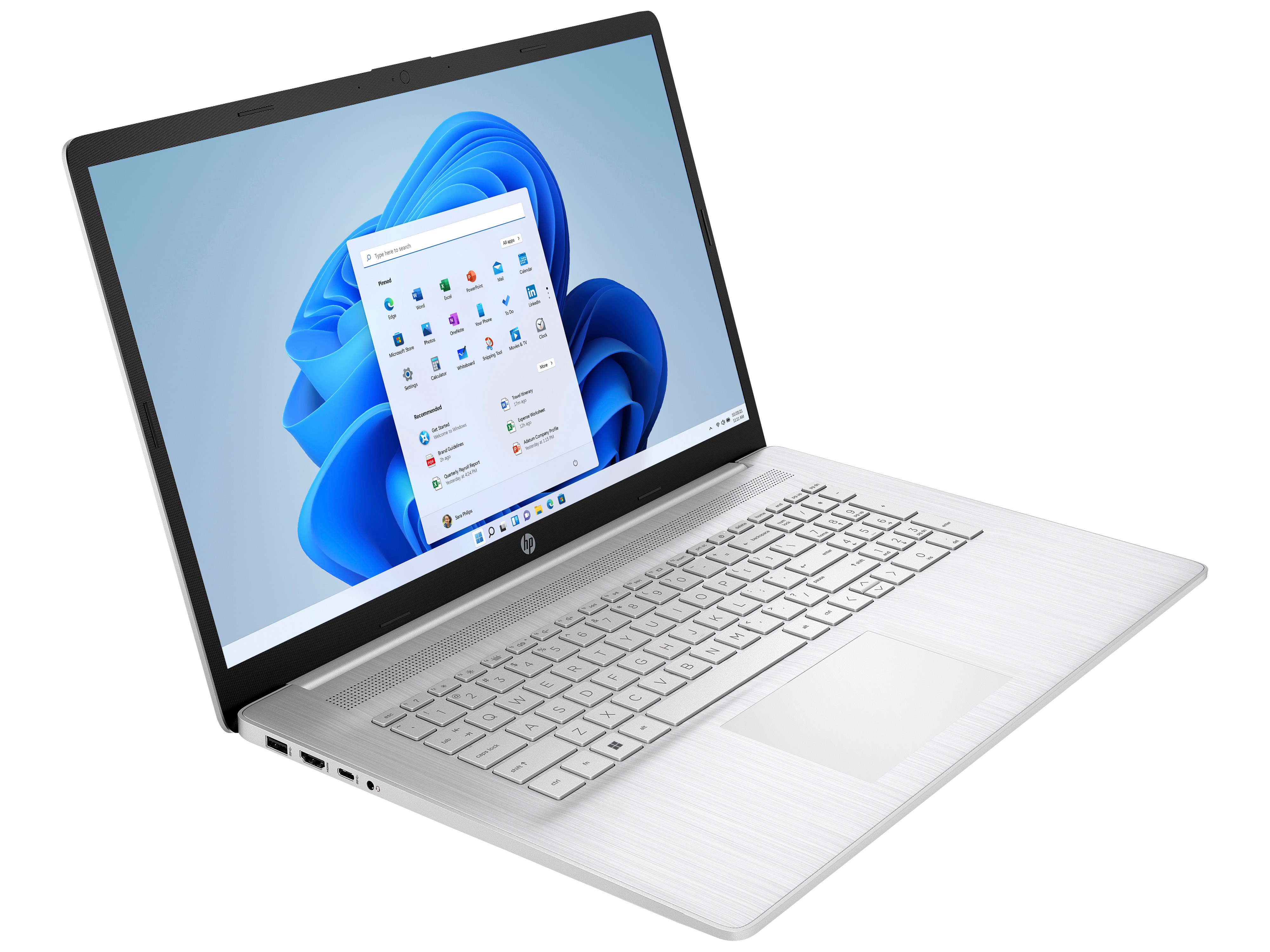 HP Notebook 17-cp2637ng, 43,9cm (17,3"), FullHD, AMD Ryzen™ 3 7320U / Verpackung beschädigt