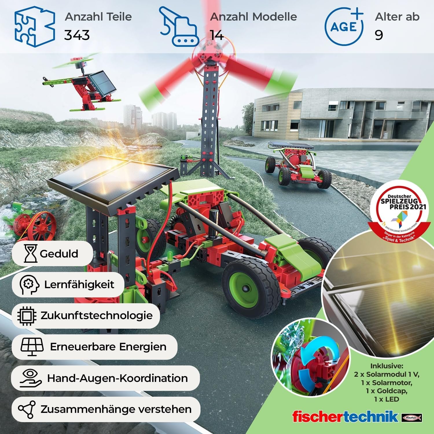 FISCHERTECHNIK Bausatz Grüne Energie