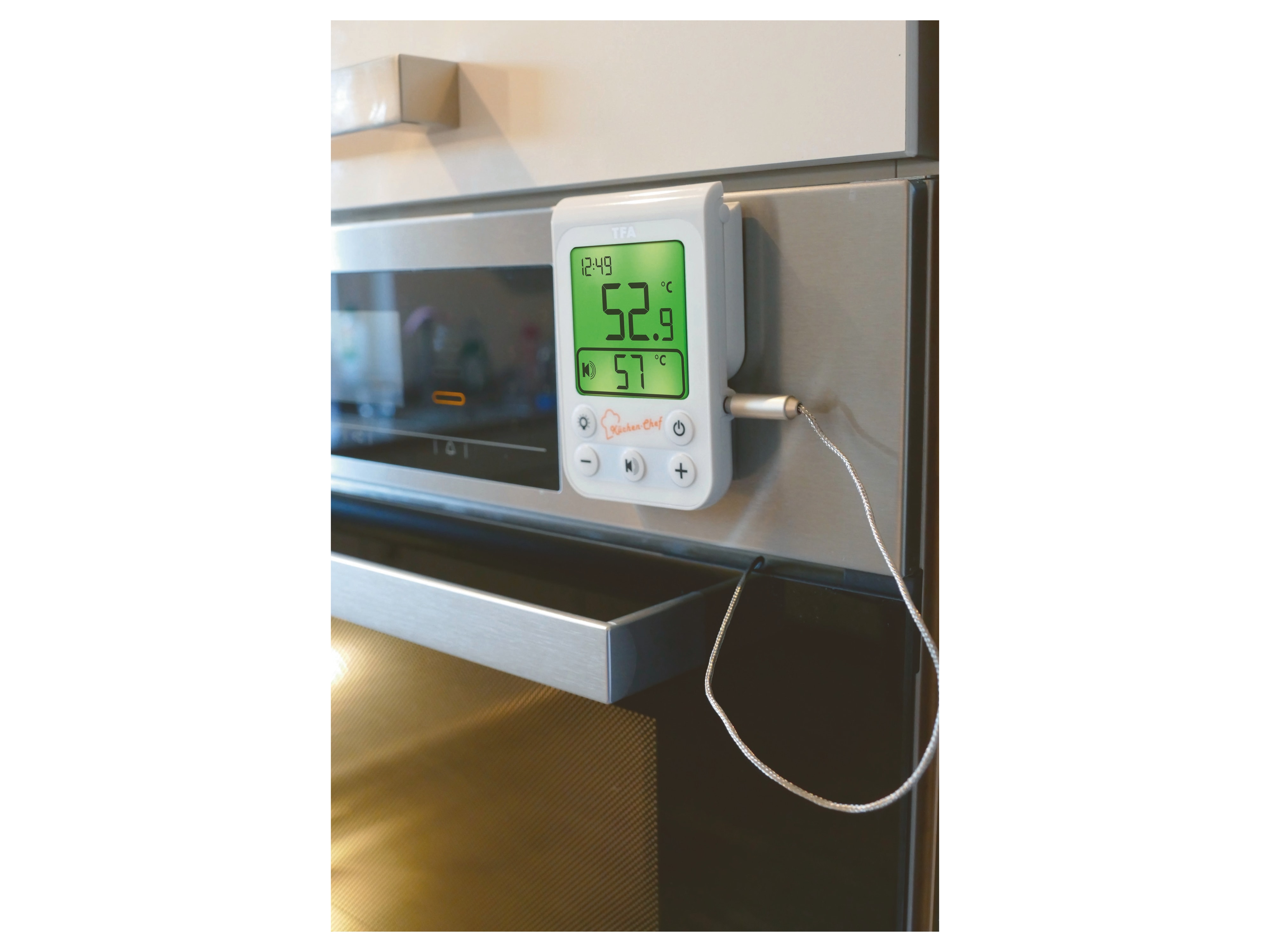TFA Digitales Grill-Bratenthermometer Küchen-Chef, 14.1510.02 TFA Digitales Grill-Bratenthermometer Küchen-Chef, 14.1510.02