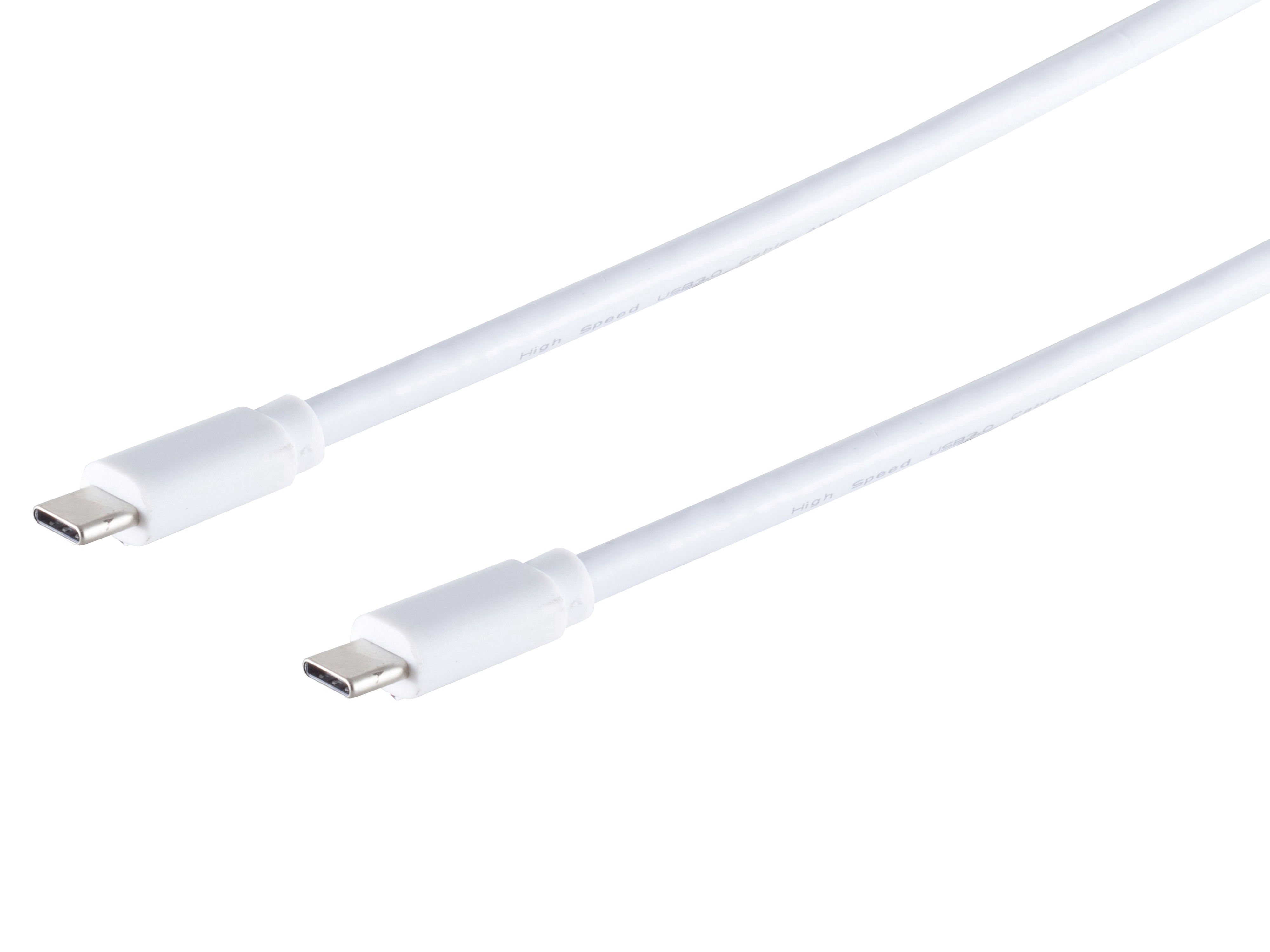 S-IMPULS USB-C Verbindungskabel 3.1 Gen2 weiß 1,5m