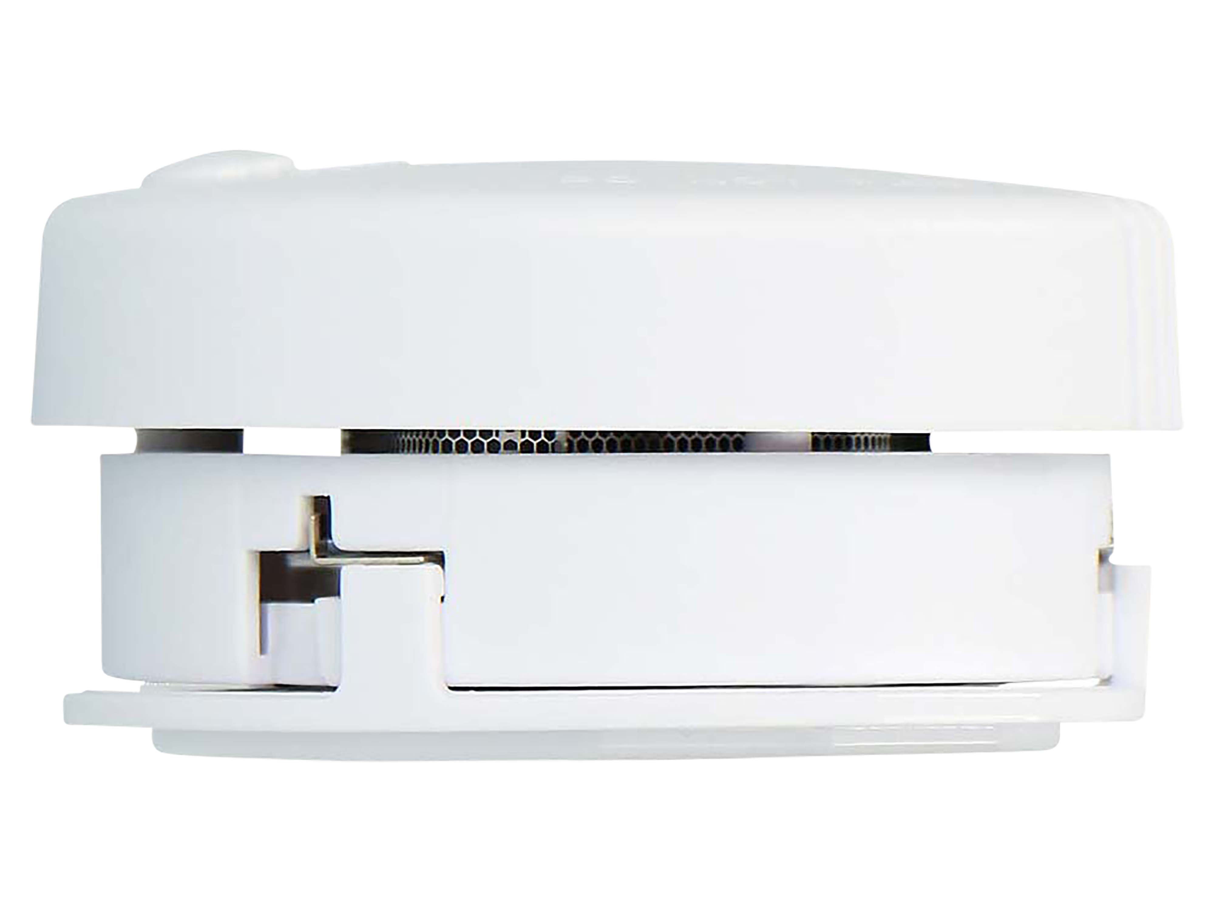 LENCO Rauchmelder SD510, mit Prüftaste, ABS, 85 dB, weiß