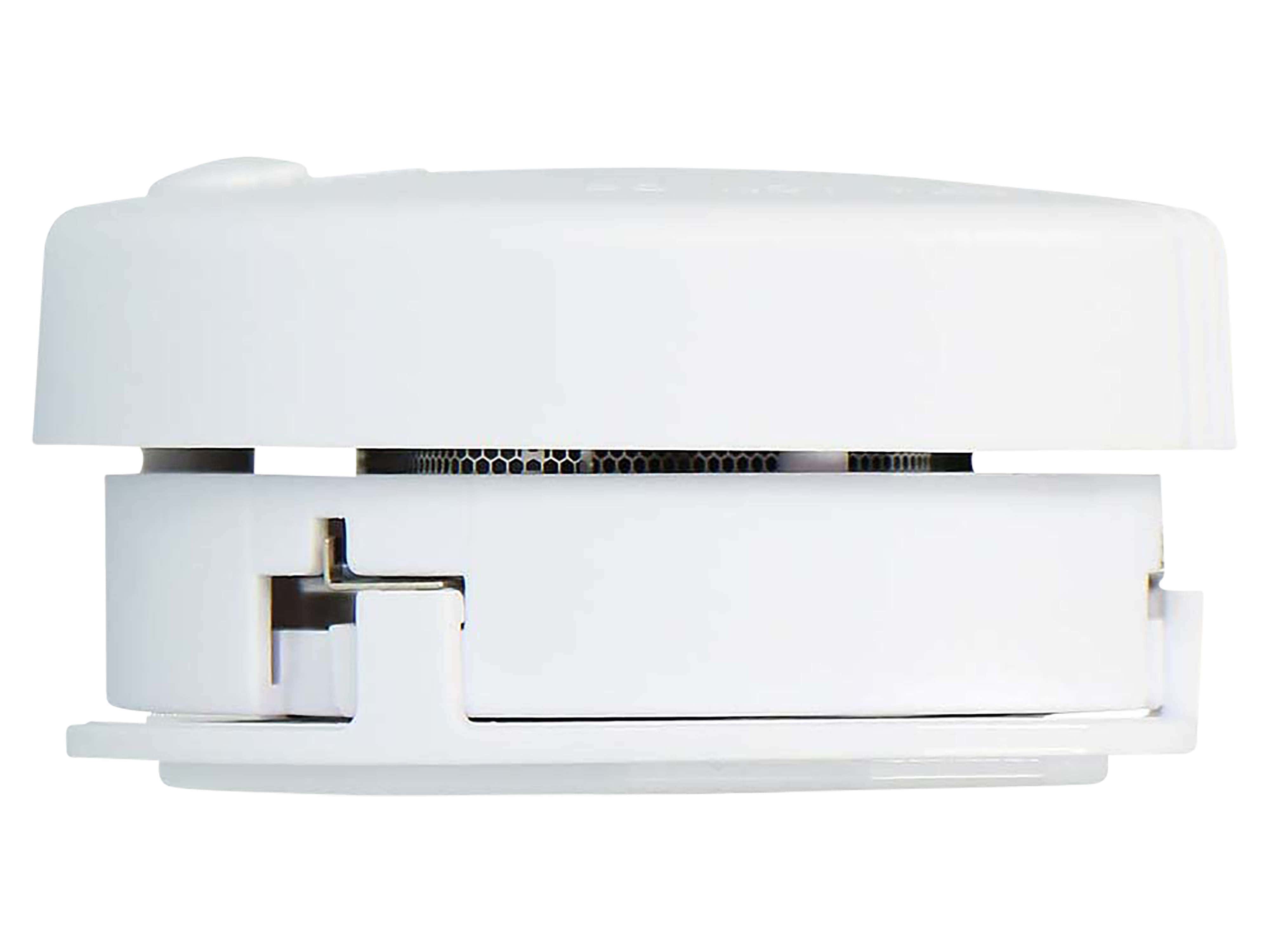 LENCO Rauchmelder SD510, mit Prüftaste, ABS, 85 dB, weiß