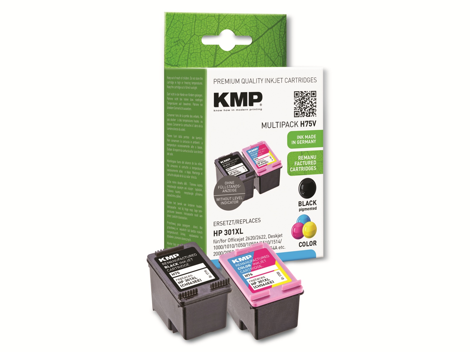 KMP Tintenpatrone H75V, Multipack