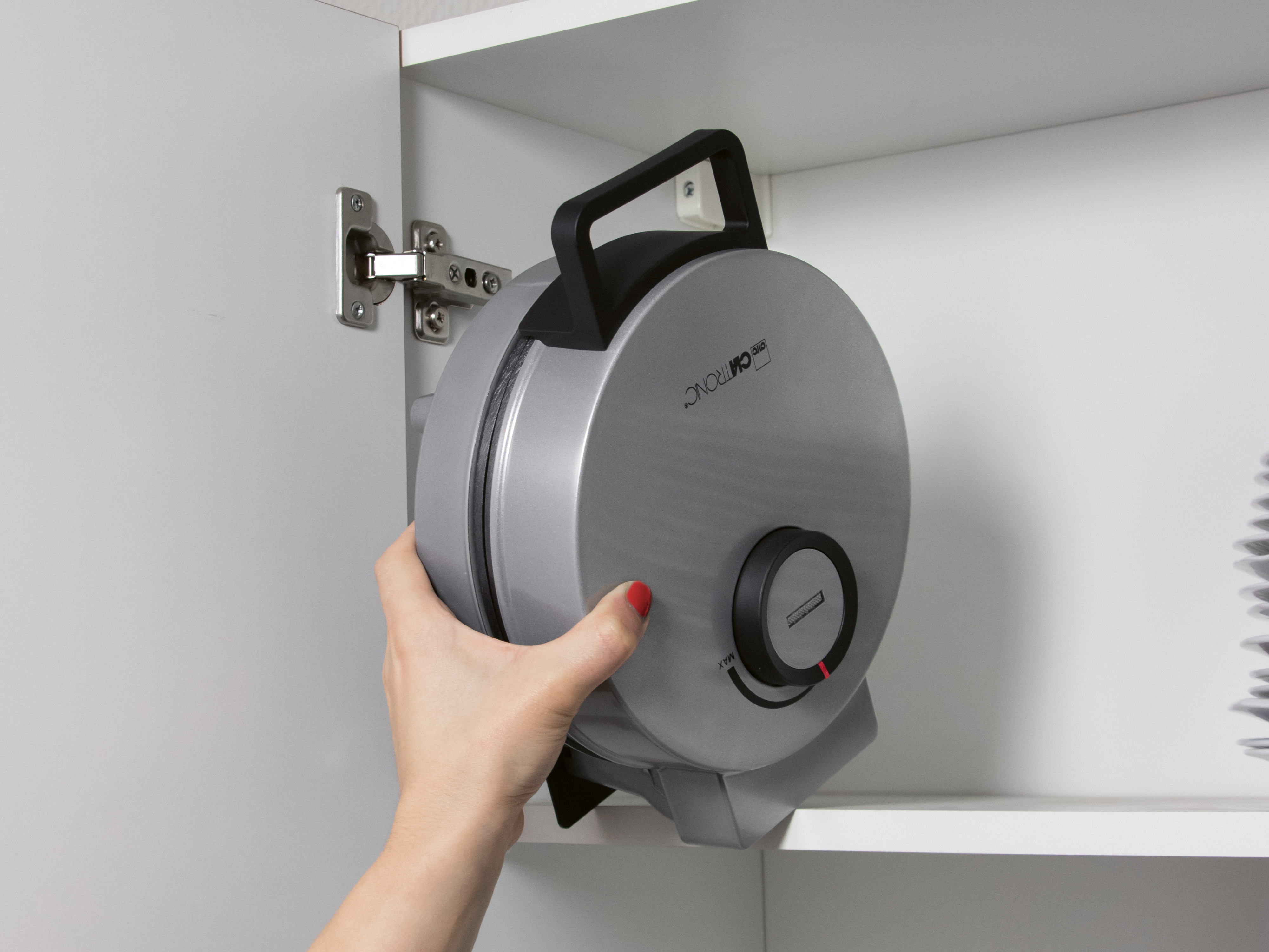 CLATRONIC Hörnchenautomat HA 3833, für Eis- und Honigwaffeln, Ø 20cm
