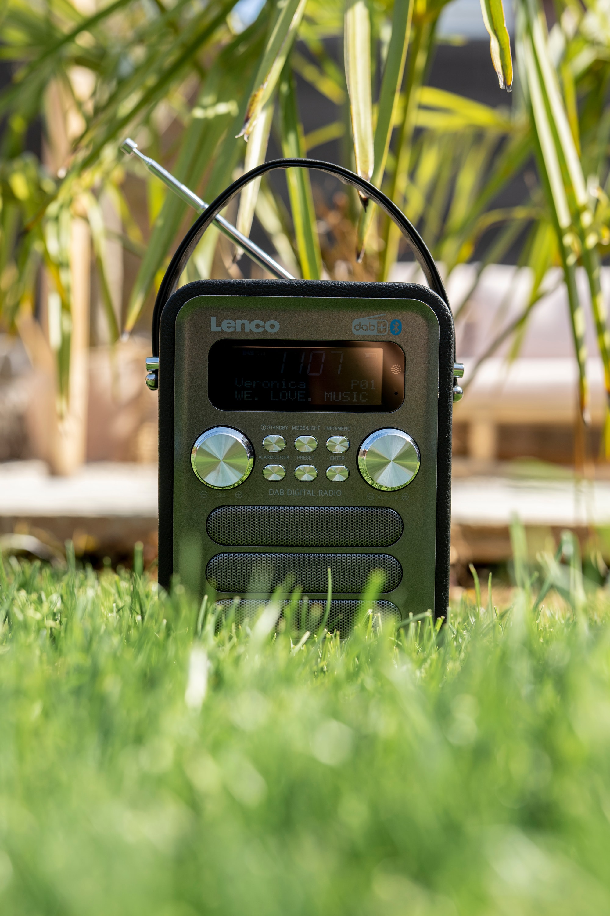 LENCO UKW Radio, tragbar, CD-Player, USB-Wiedergabe, schwarz