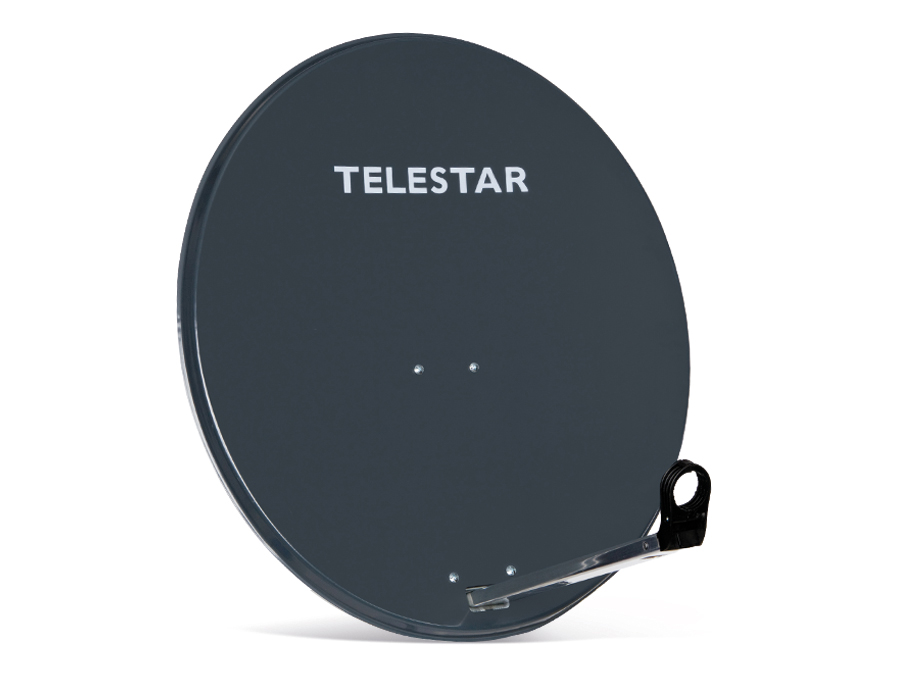 TELESTAR SAT-Spiegel Alu, 80 cm, oval, grau TELESTAR SAT-Spiegel Alu, 80 cm, oval, grau