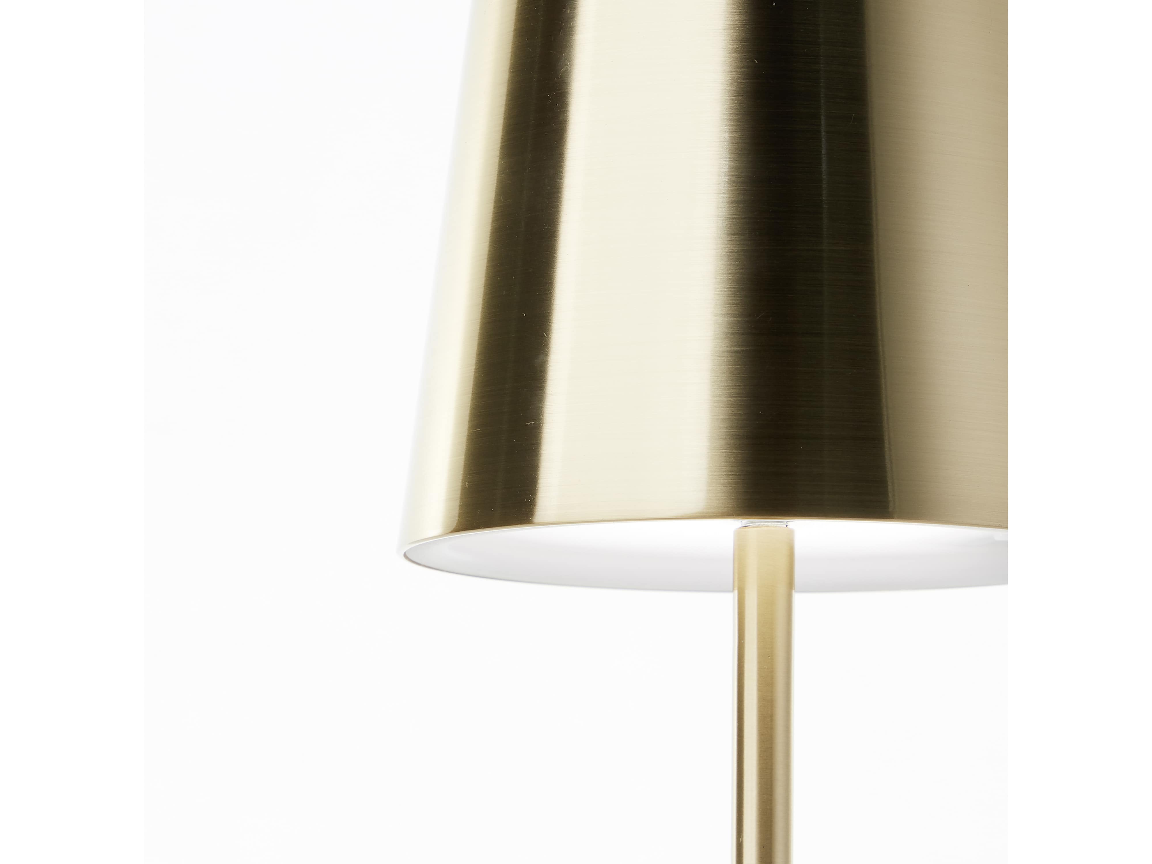 BRILLIANT LED-Akku-Tischleuchte Xaana, 4W, 300lm, CCT, messing-gebürstet BRILLIANT LED-Akku-Tischleuchte Xaana, 4W, 300lm, CCT, messing-gebürstet