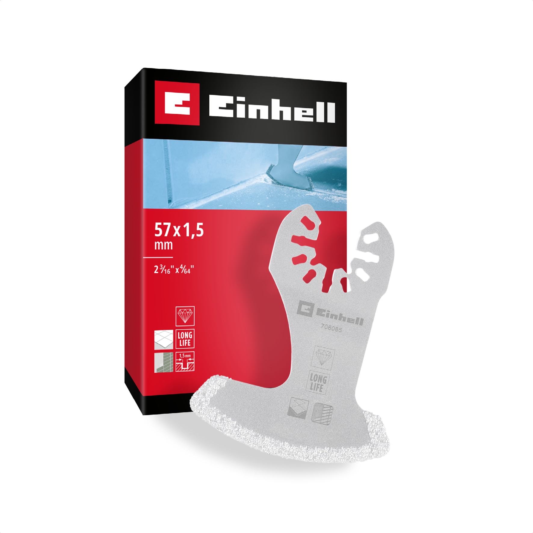 EINHELL Segmentmesser, 504980, 57 mm