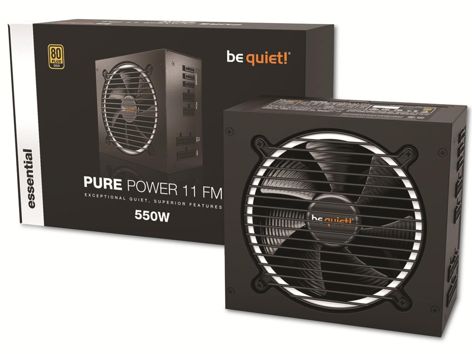  BE QUIET! PC-Netzteil Pure Power 11 FM, 550W, 80+ Gold, Kabelmanagement