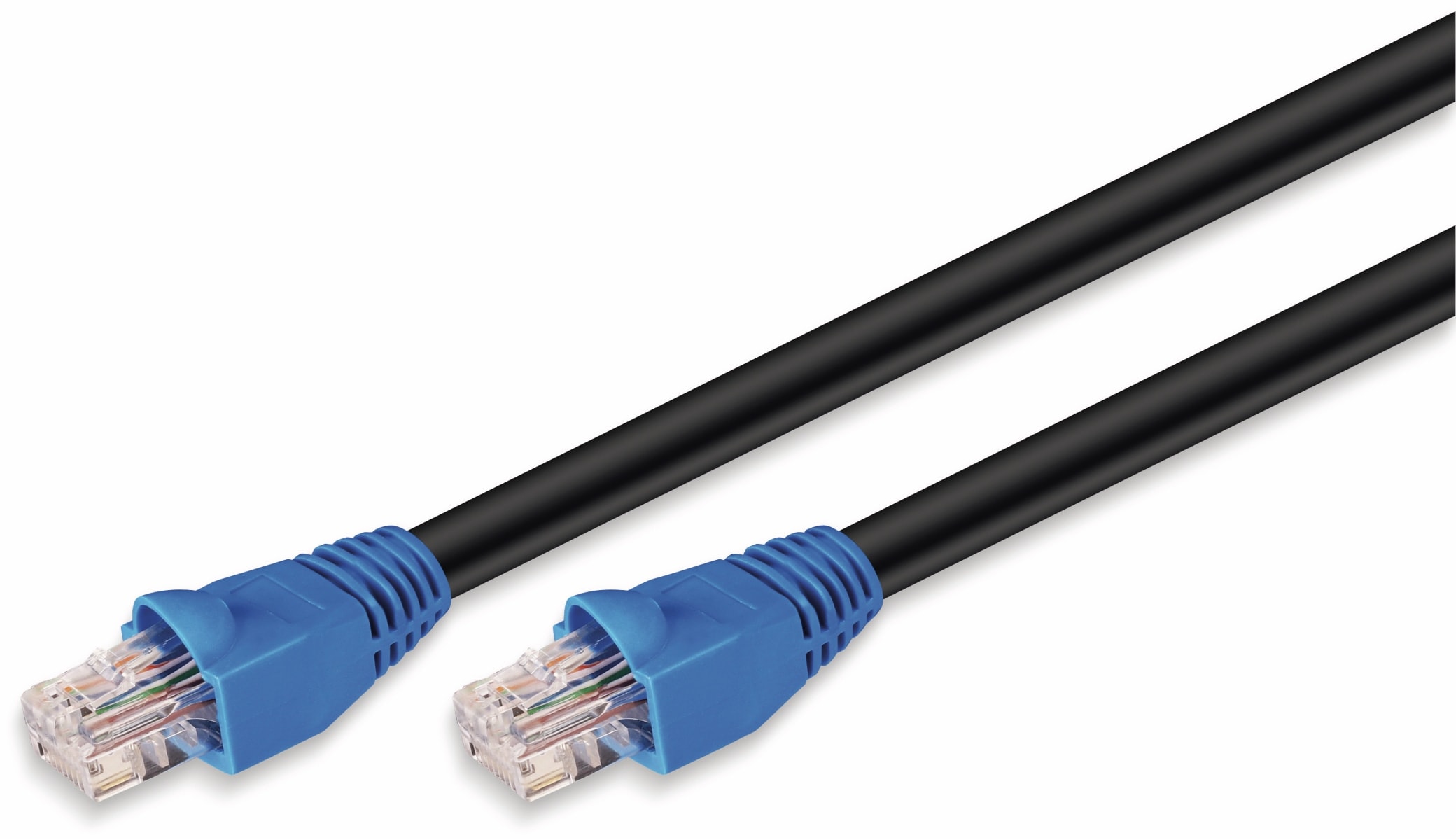GOOBAY CAT.6 Netzwerkkabel U/UTP, Outdoor, CCA, 30 m