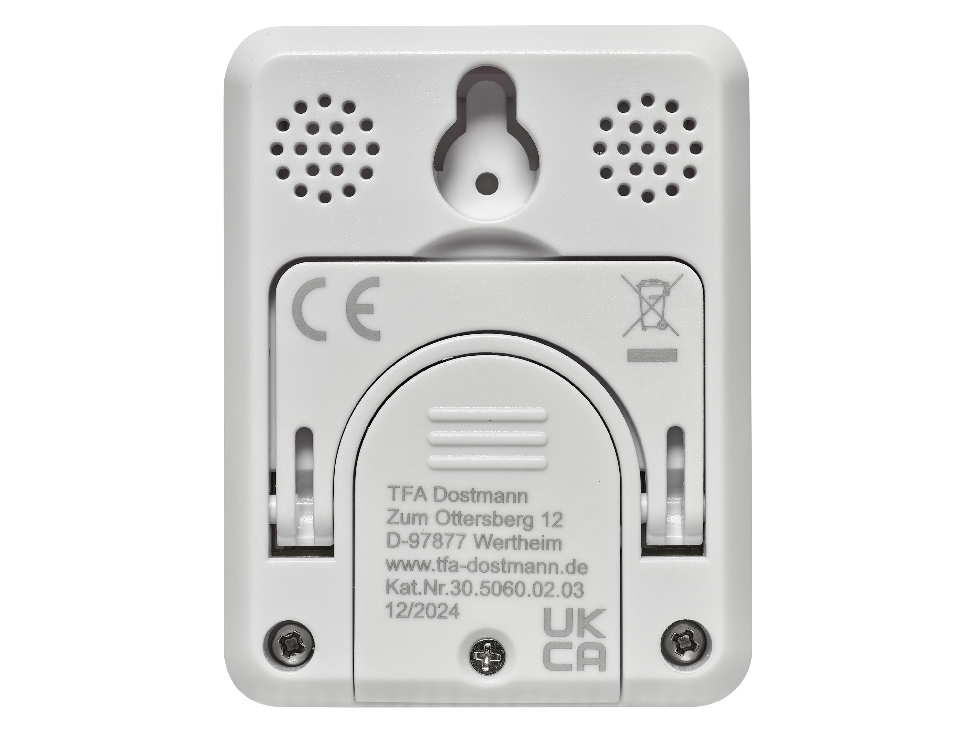 TFA Digitales Thermo-Hygrometer 30.5060.02.03, 3 Stück, weiß