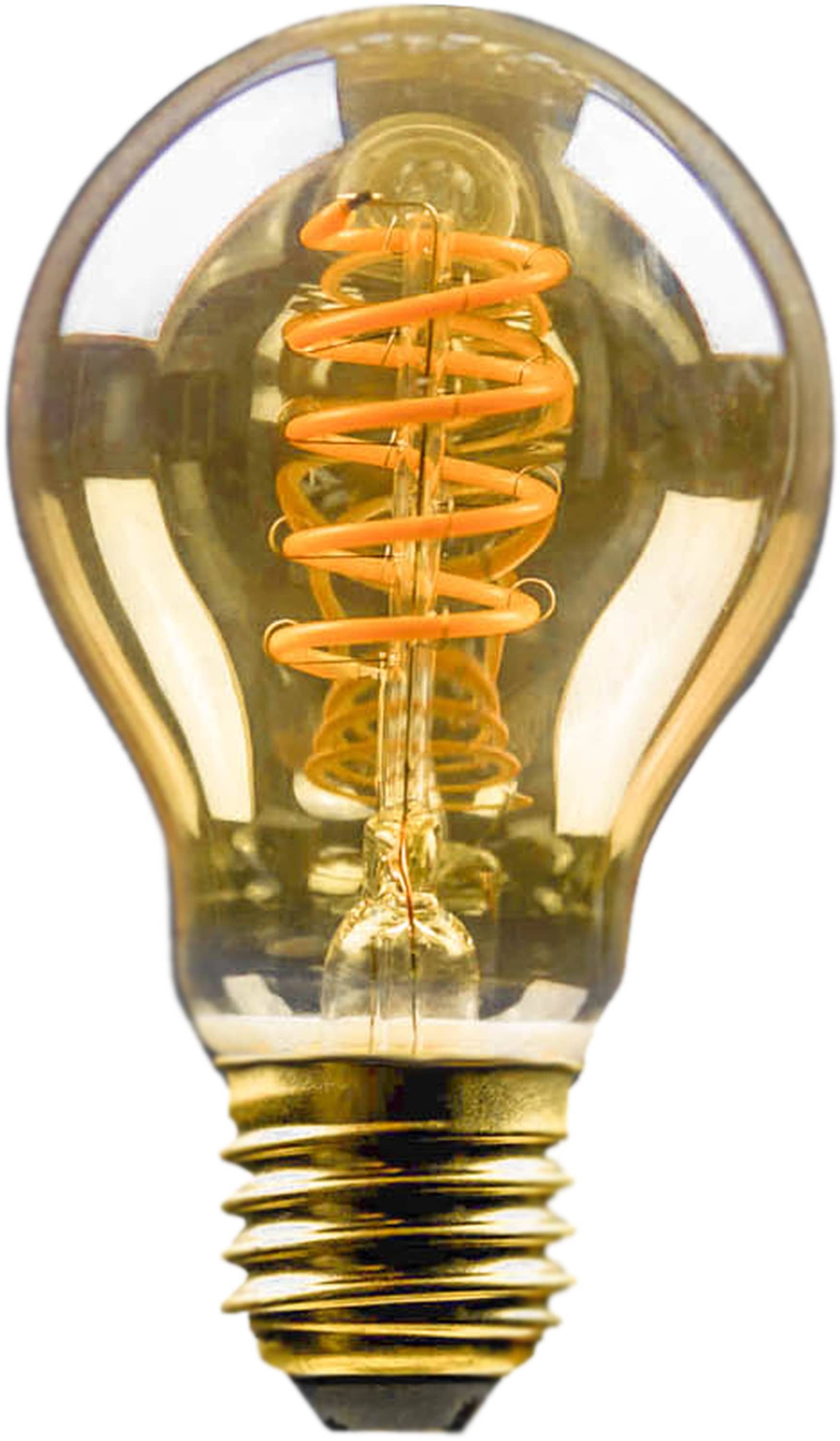 BLULAXA LED FlexFilament A60, E27, 4,8 W, 2200 K, EEK: G, 380 lm, IP, dimmbar, warmweiß20 BLULAXA LED FlexFilament A60, E27, 4,8 W, 2200 K, EEK: G, 380 lm, IP, dimmbar, warmweiß20