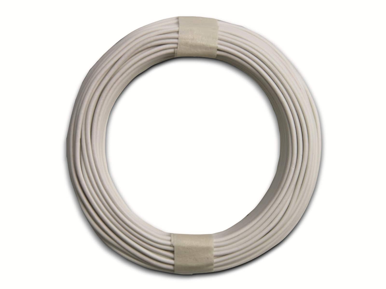 BELI-BECO Kupferlitze, L 118/10 ws, 10m, weiß, 0,14mm² BELI-BECO Kupferlitze, L 118/10 ws, 10m, weiß, 0,14mm²