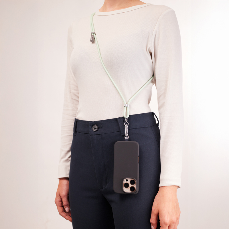 INTENSO USB-Kabel Lanyard USB-C 1,65m Grün