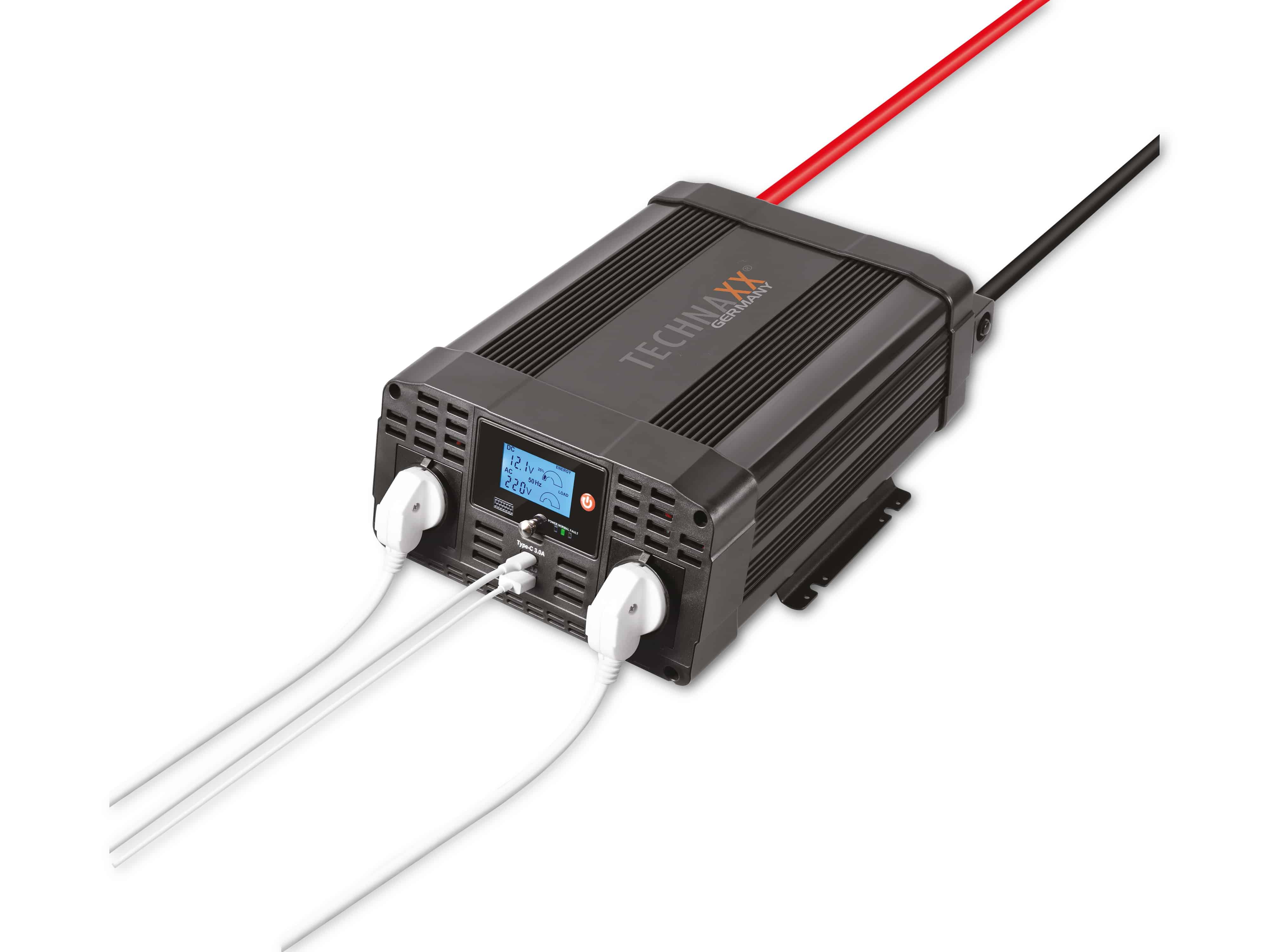 TECHNAXX Wechselrichter TE20, 2000 W