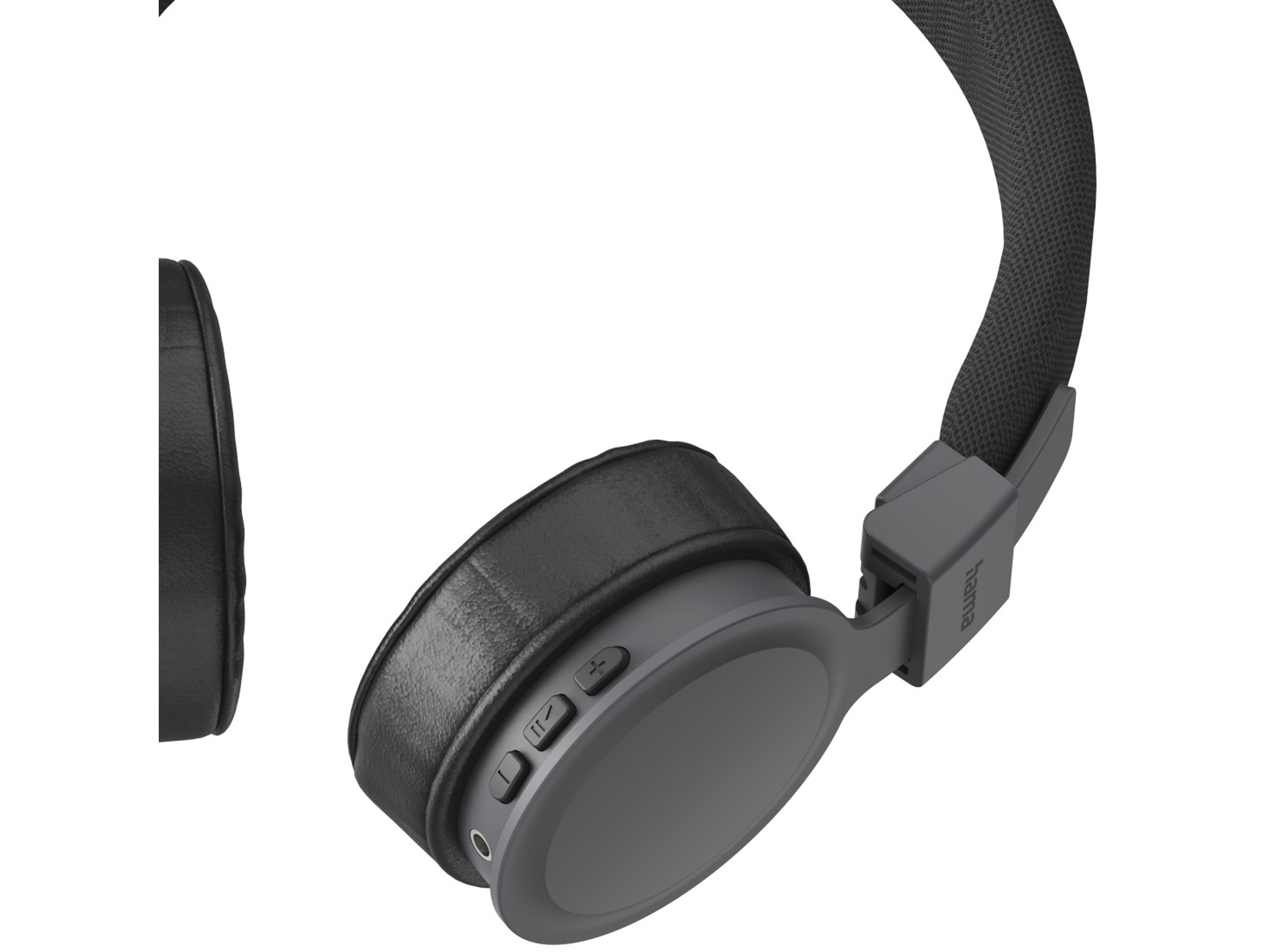 On-Ear Kopfhörer HAMA, Freedom Lit III, Bluetooth, faltbar, Sprachsteuerung schwarz