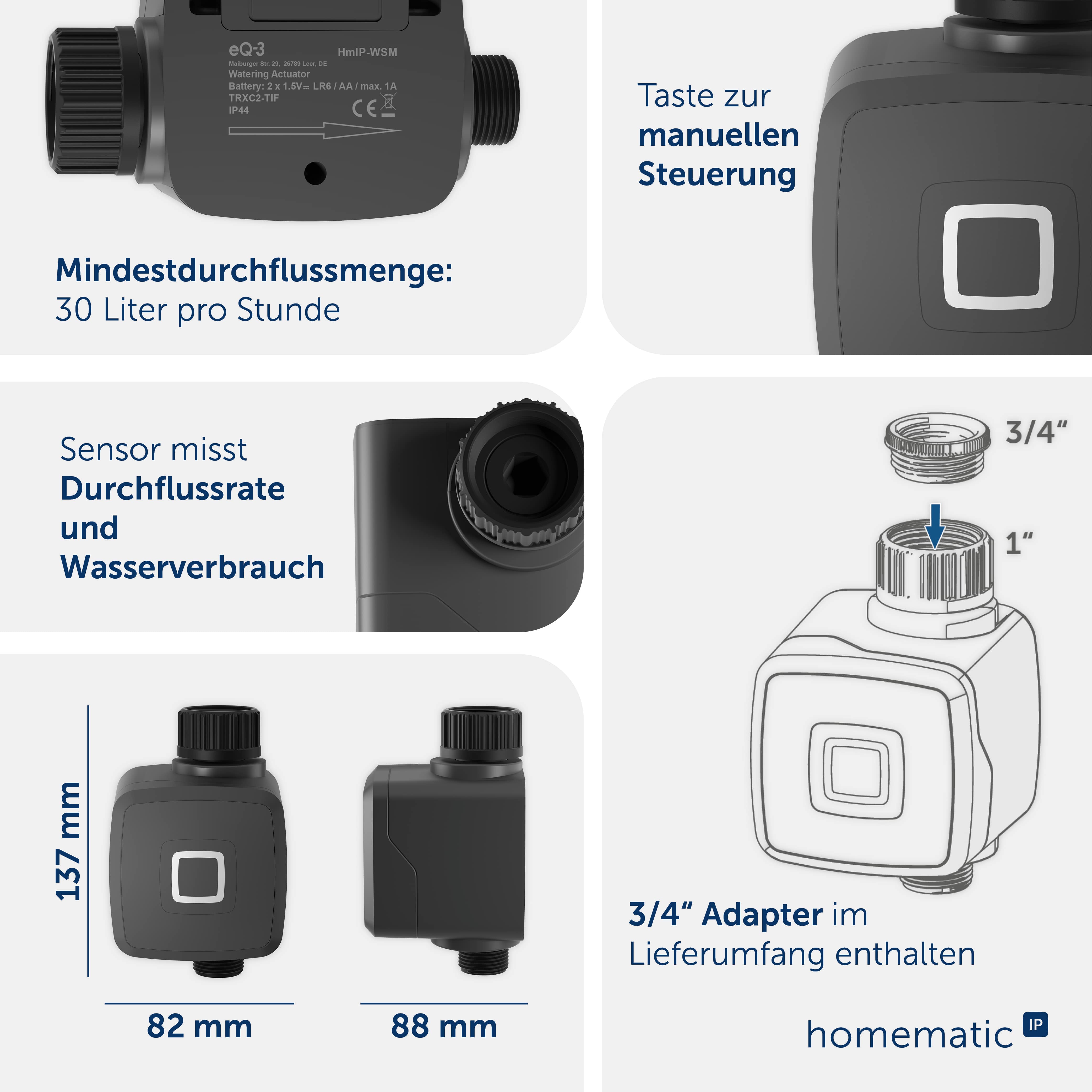 HOMEMATIC IP 162114A0 Bewässerungsaktor