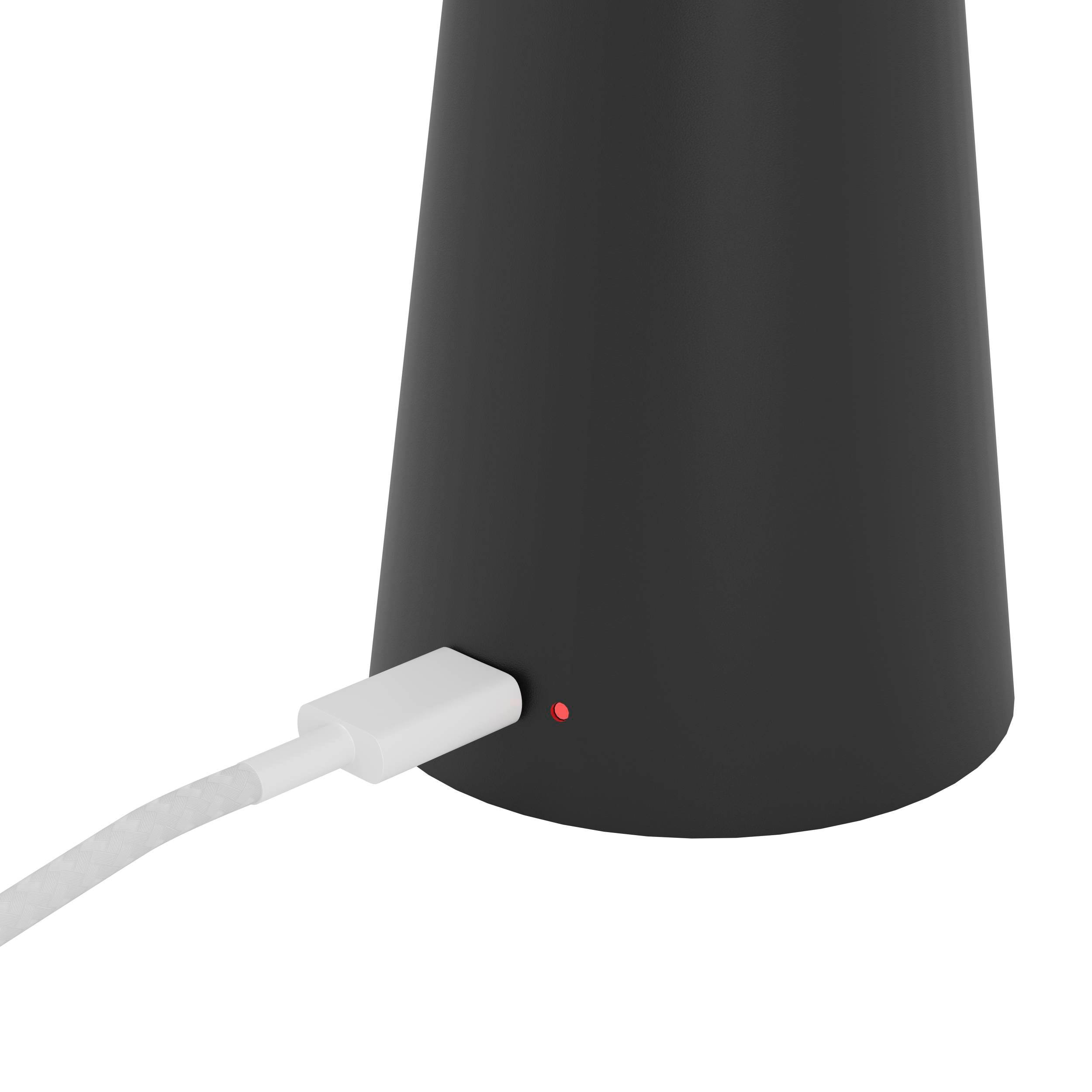 EGLO LED-Akku-Tischleuchte 900925 schwarz, 2,8 W, 270 lm CCT, IP54 EGLO LED-Tischleuchte 900925 schwarz, 2,8 W, 270 lm CCT, IP54