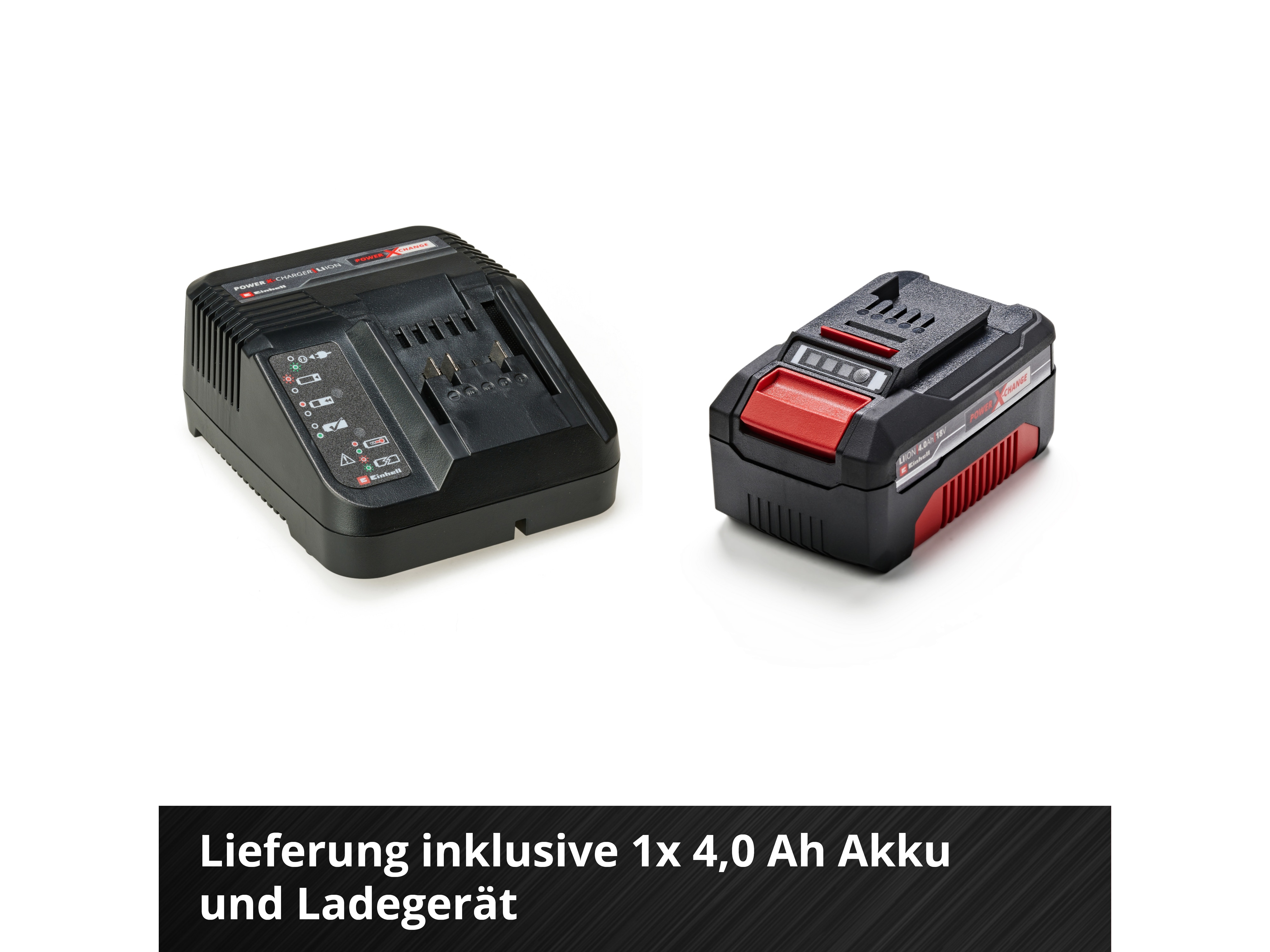 EINHELL Akku-Rasenmäher GE-CM 18/33 Li (1x4,0 Ah)