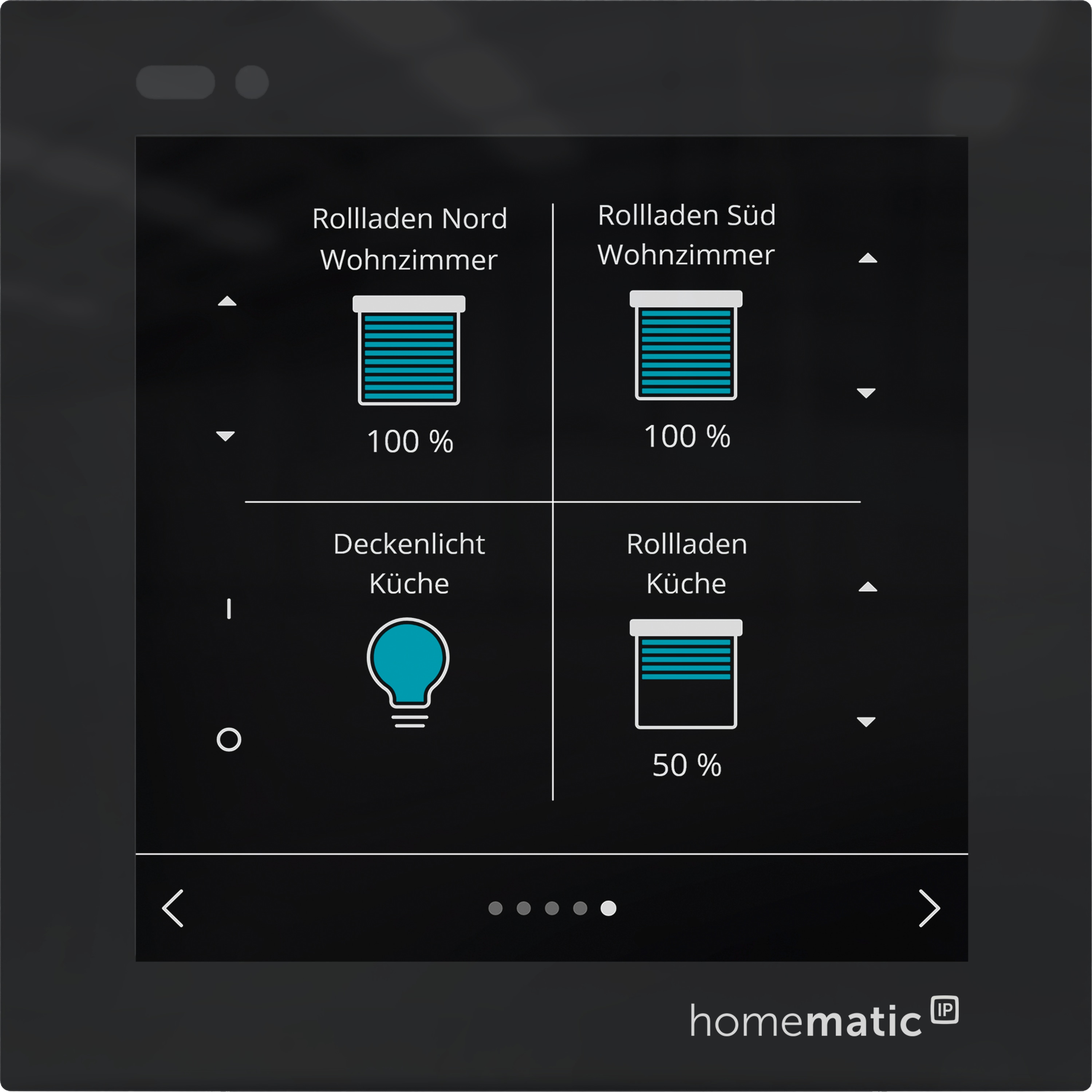 HOMEMATIC IP 161918A0, Glasdisplay