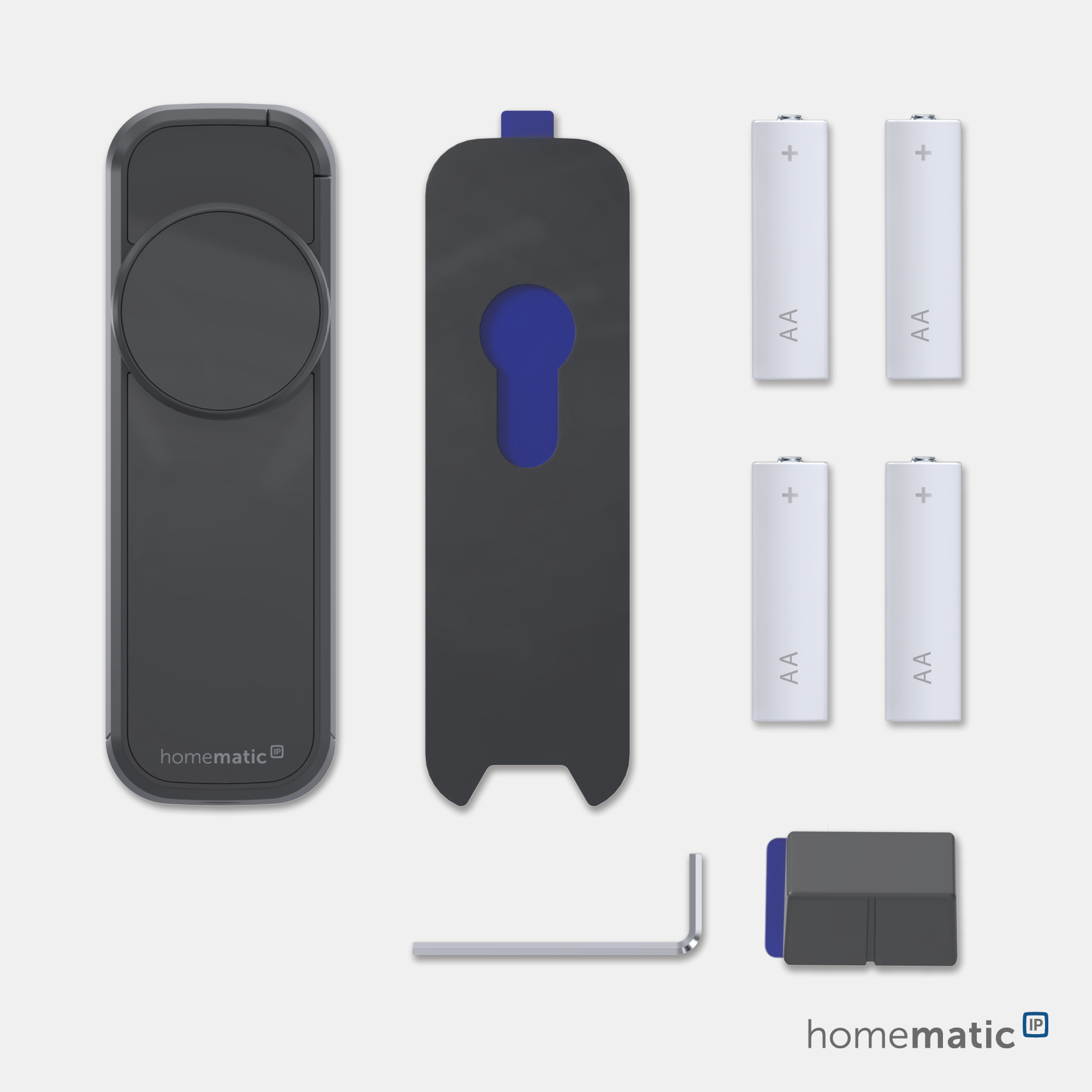 HOMEMATIC IP 162500A0, Türschlossantrieb pro, anthrazit
