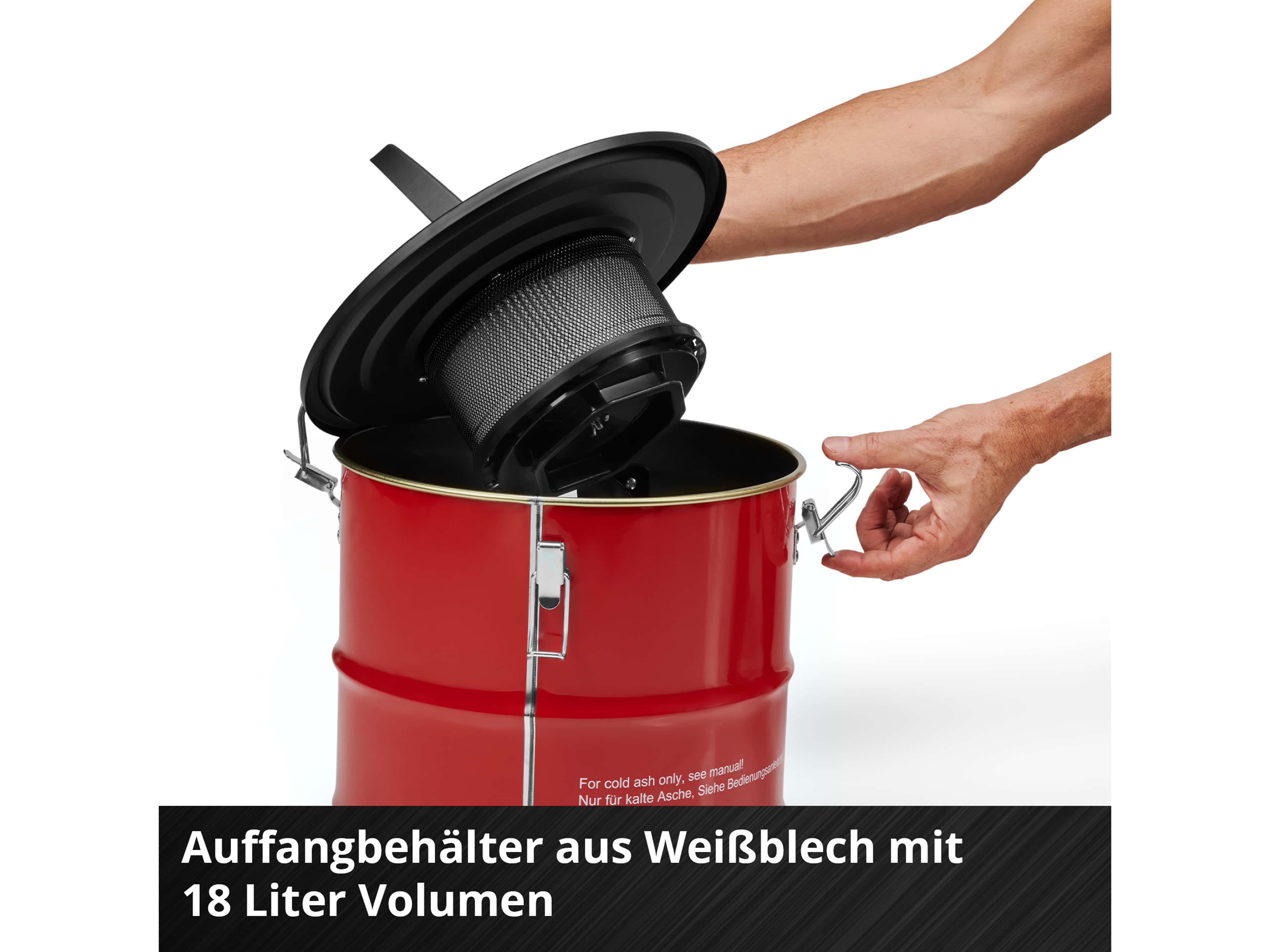 EINHELL Aschesauger TC-AV 1830 D, 2351662