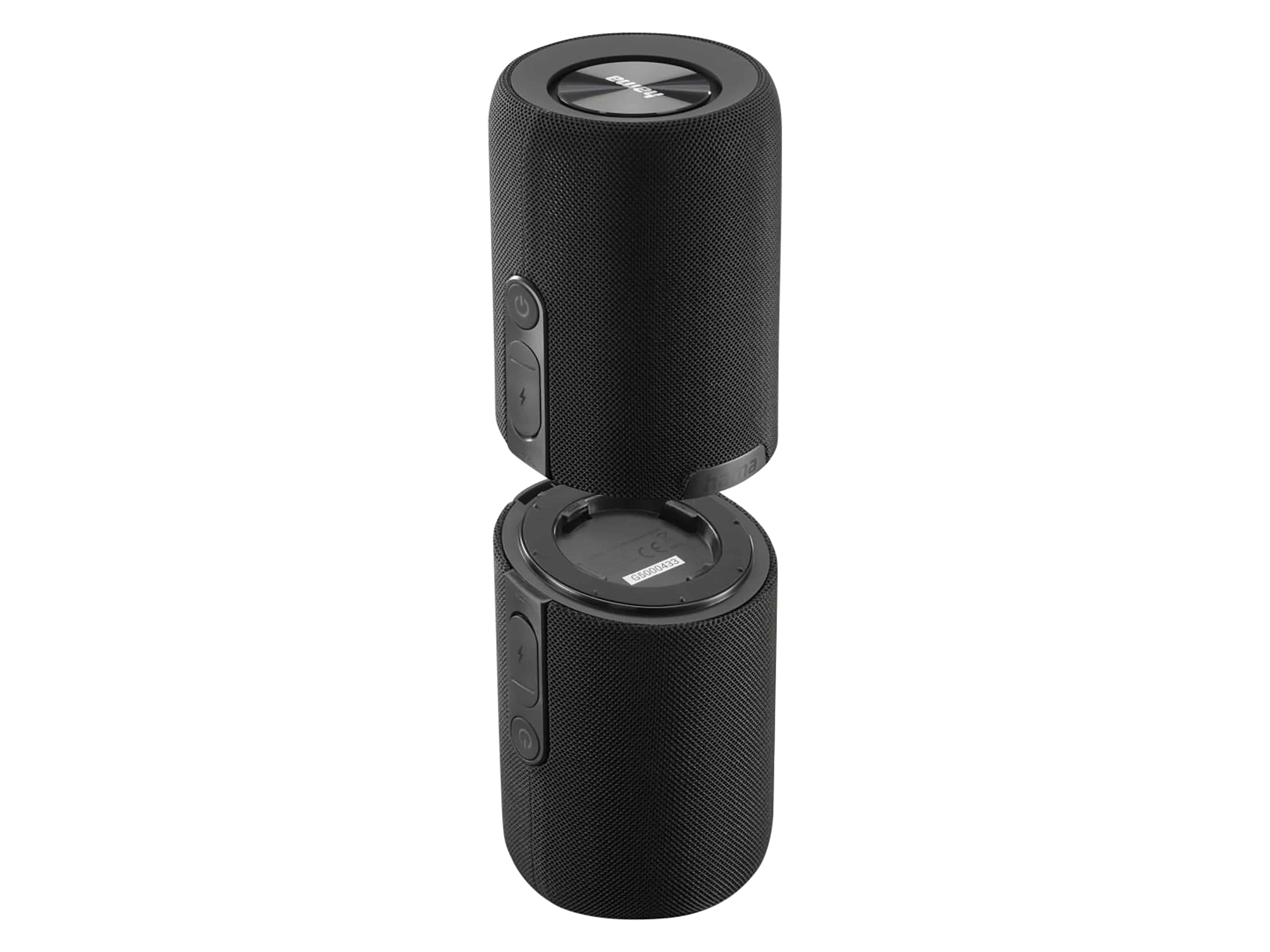 Bluetooth Lautsprecher "Twin 4.0", teilbar in 2, IP67 Wasserdicht, schwarz