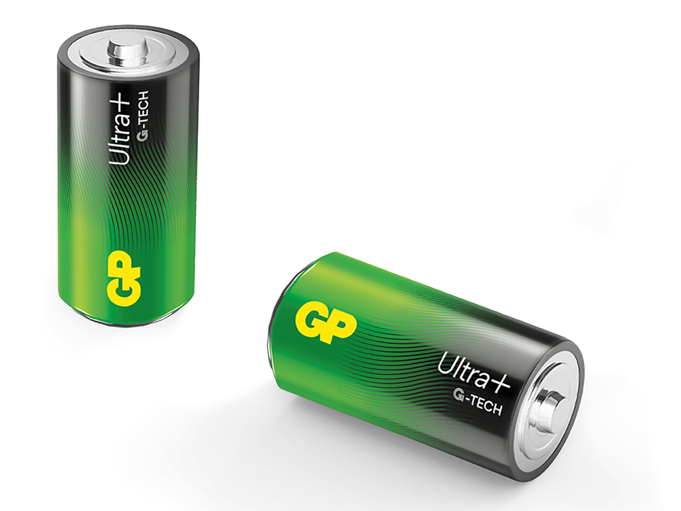 GP C-Baby-Batterie Alkaline Ultra Plus, 1,5 V, 2 Stück