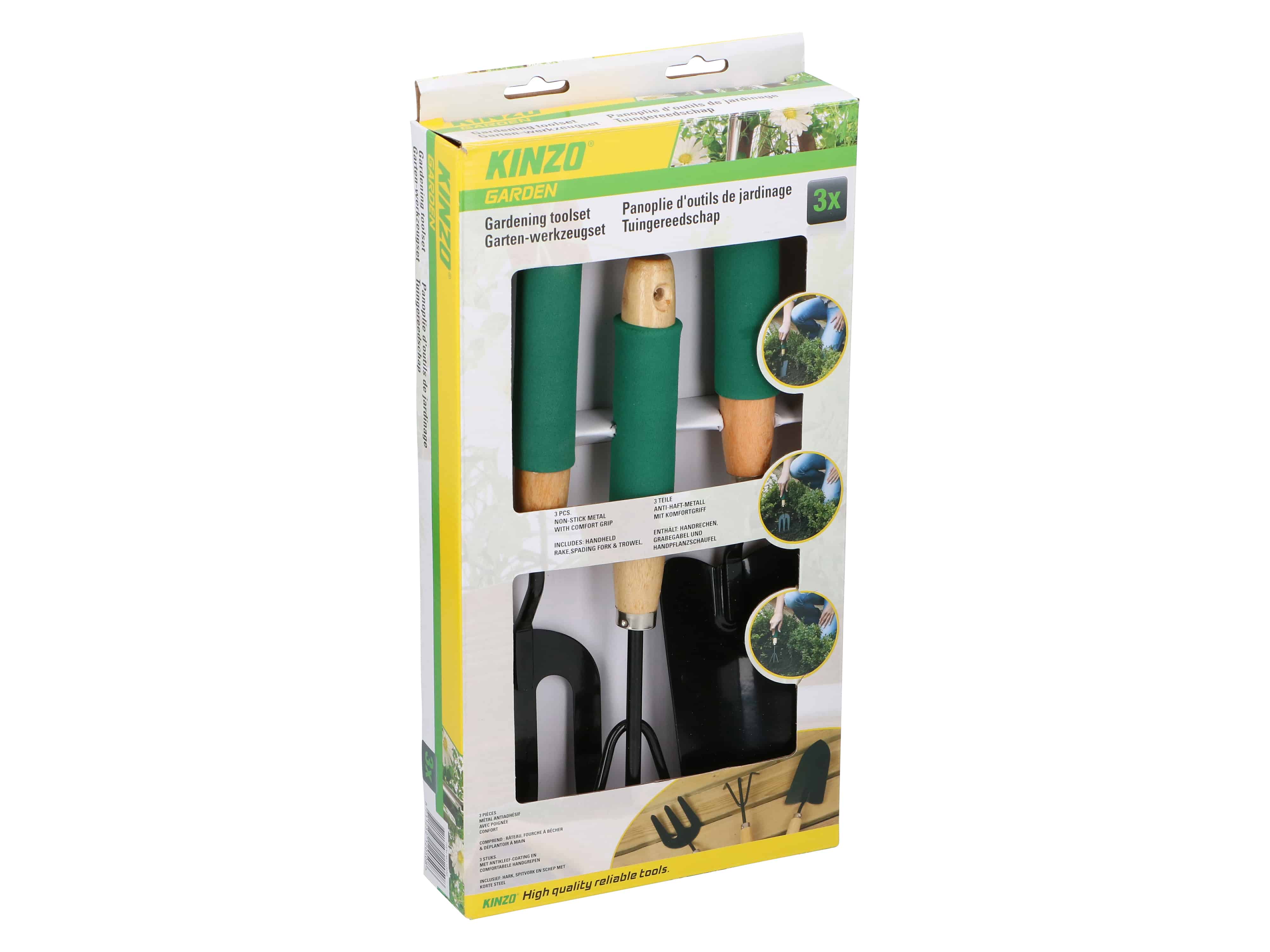 KINZO Garten-Set Grab & Pflanzkit, 3 teilig KINZO Garten-Set Grab & Pflanzkit, 3 teilig
