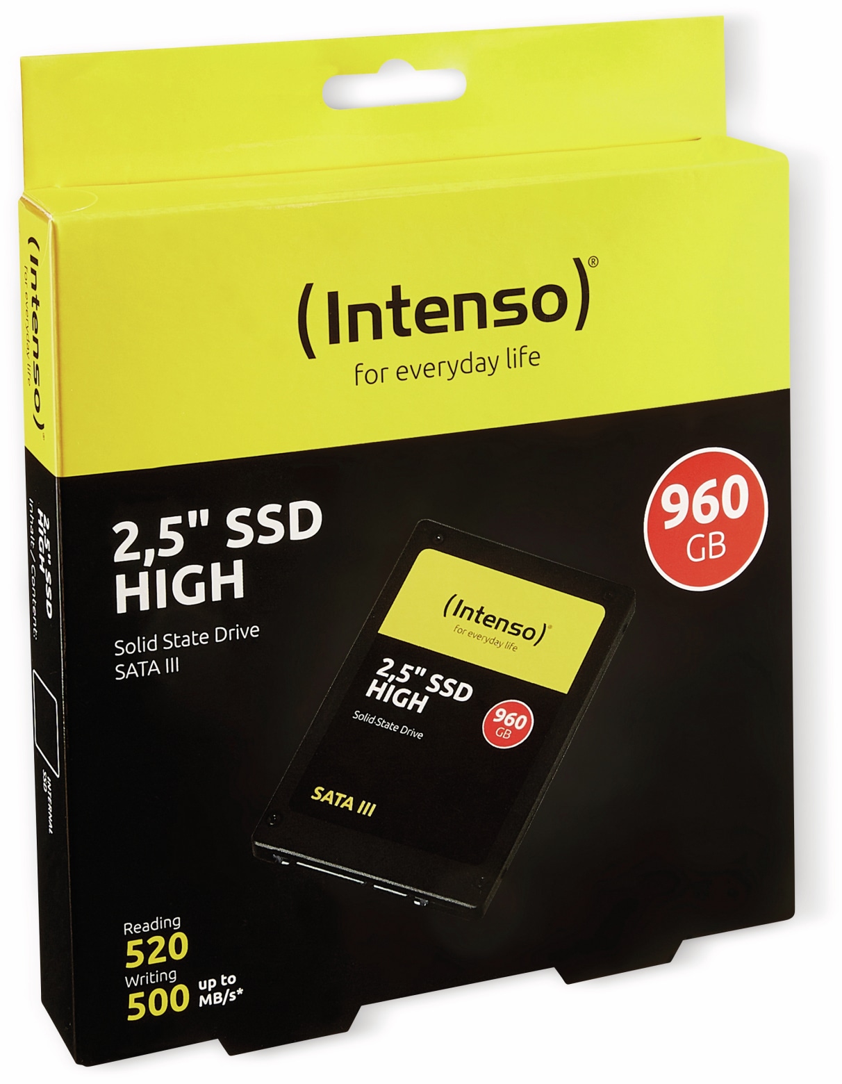 INTENSO SSD High Performance 3813450, SATA III, 960 GB