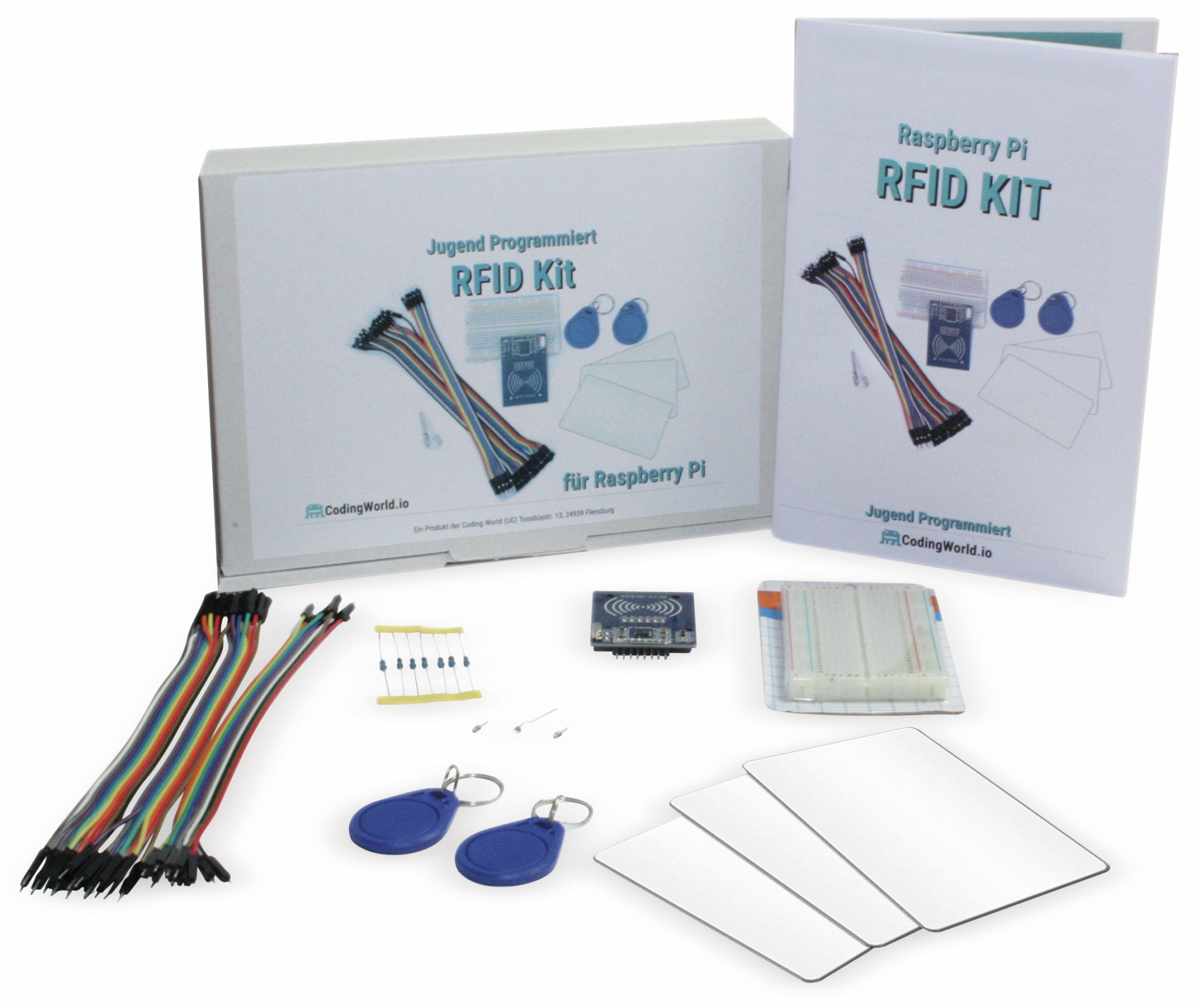 Jugend Programmiert Das RFID Kit P-154 für Raspberry Pi Jugend Programmiert Das RFID Kit P-154 für Raspberry Pi