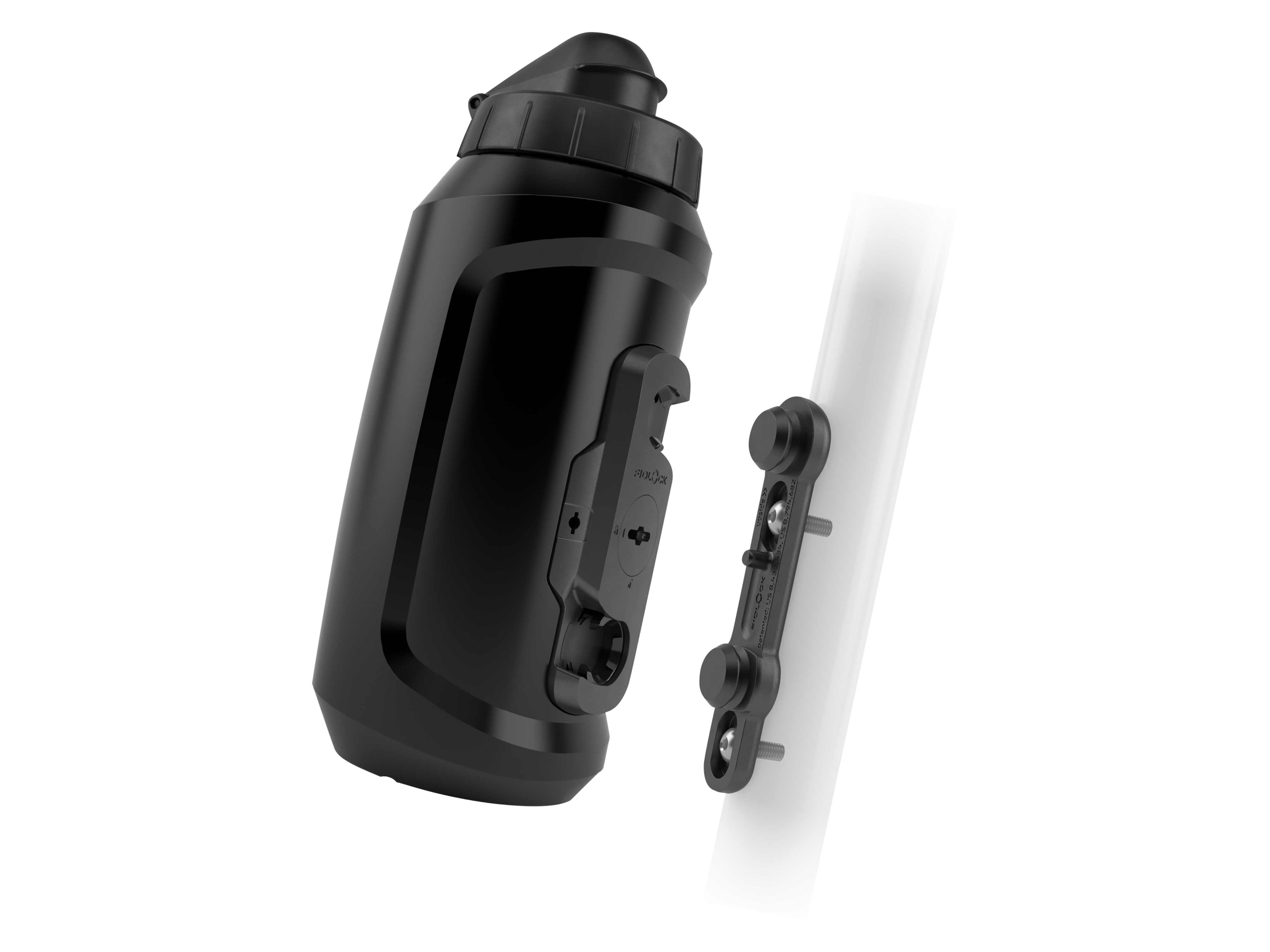 FIDLOCK Trinkflasche Twist bottle 750 compact + bike base black/black FIDLOCK Trinkflasche Twist bottle 750 compact + bike base