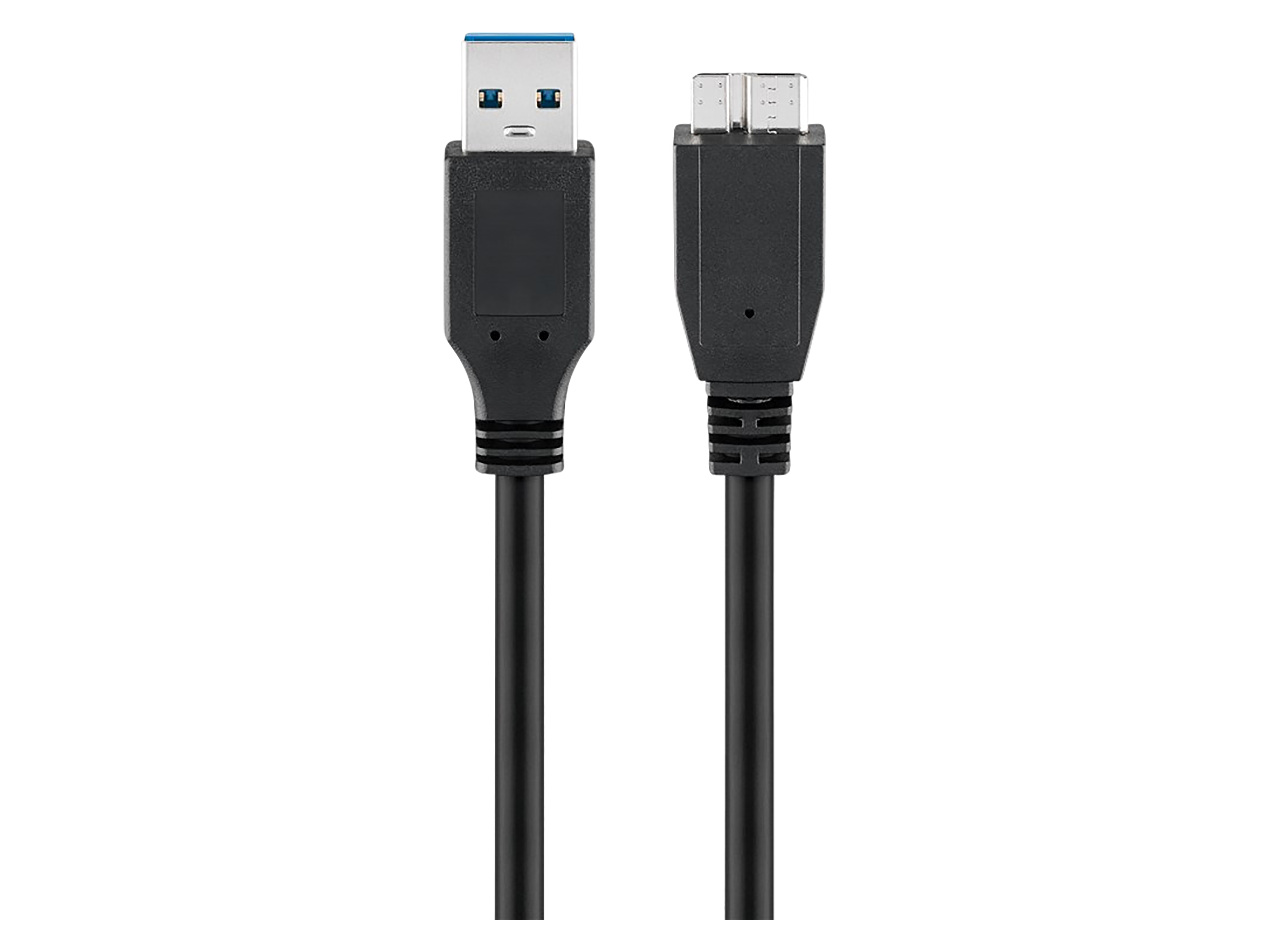 GOOBAY USB 3.0 Kabel 95734 A/microB 0,5m schwarz