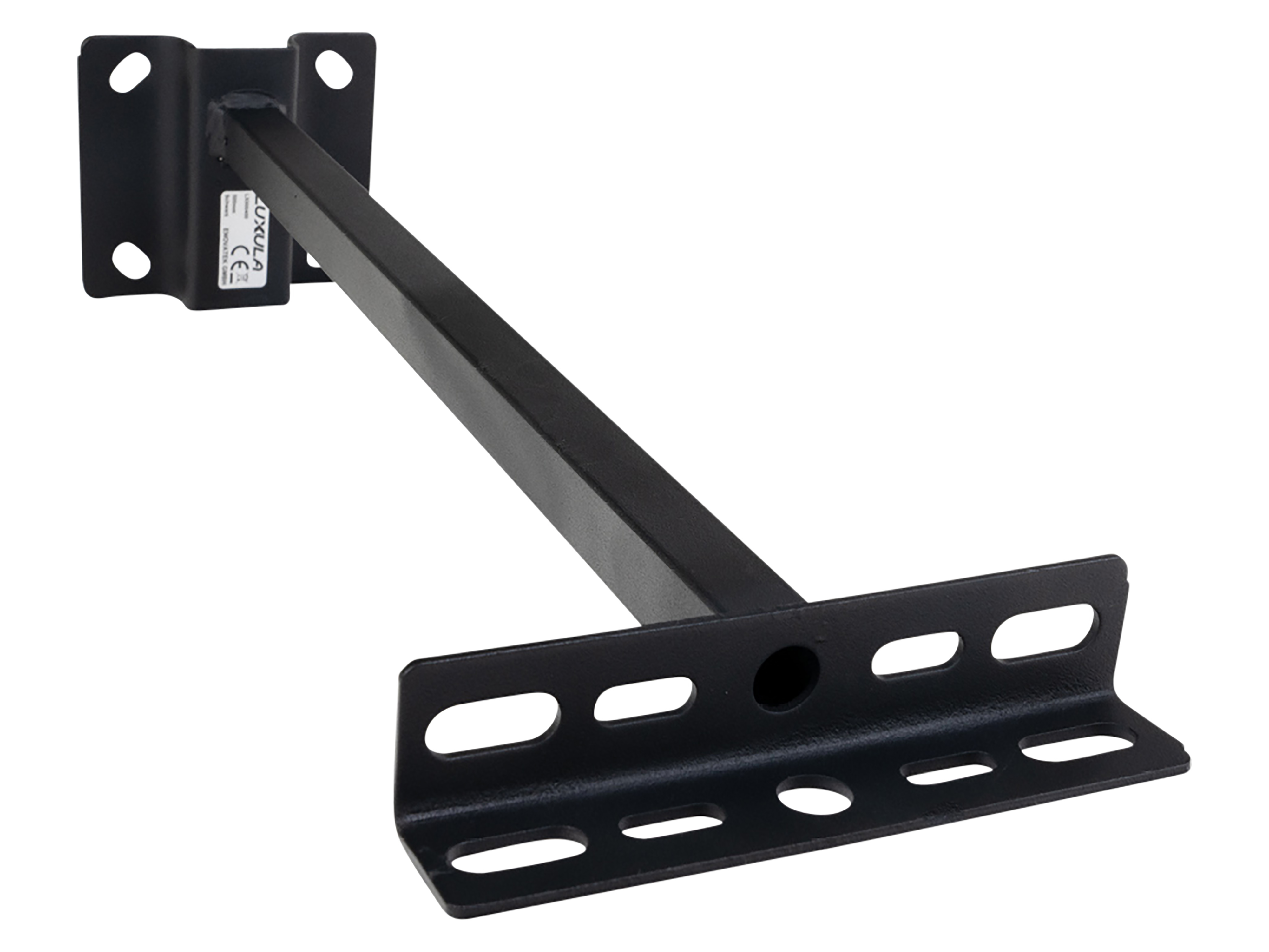 LUXULA Wandhalterung für Fluter, LX900400, 150x800 mm, schwarz LUXULA Wandhalterung für Fluter, LX900400, 150x800 mm, schwarz