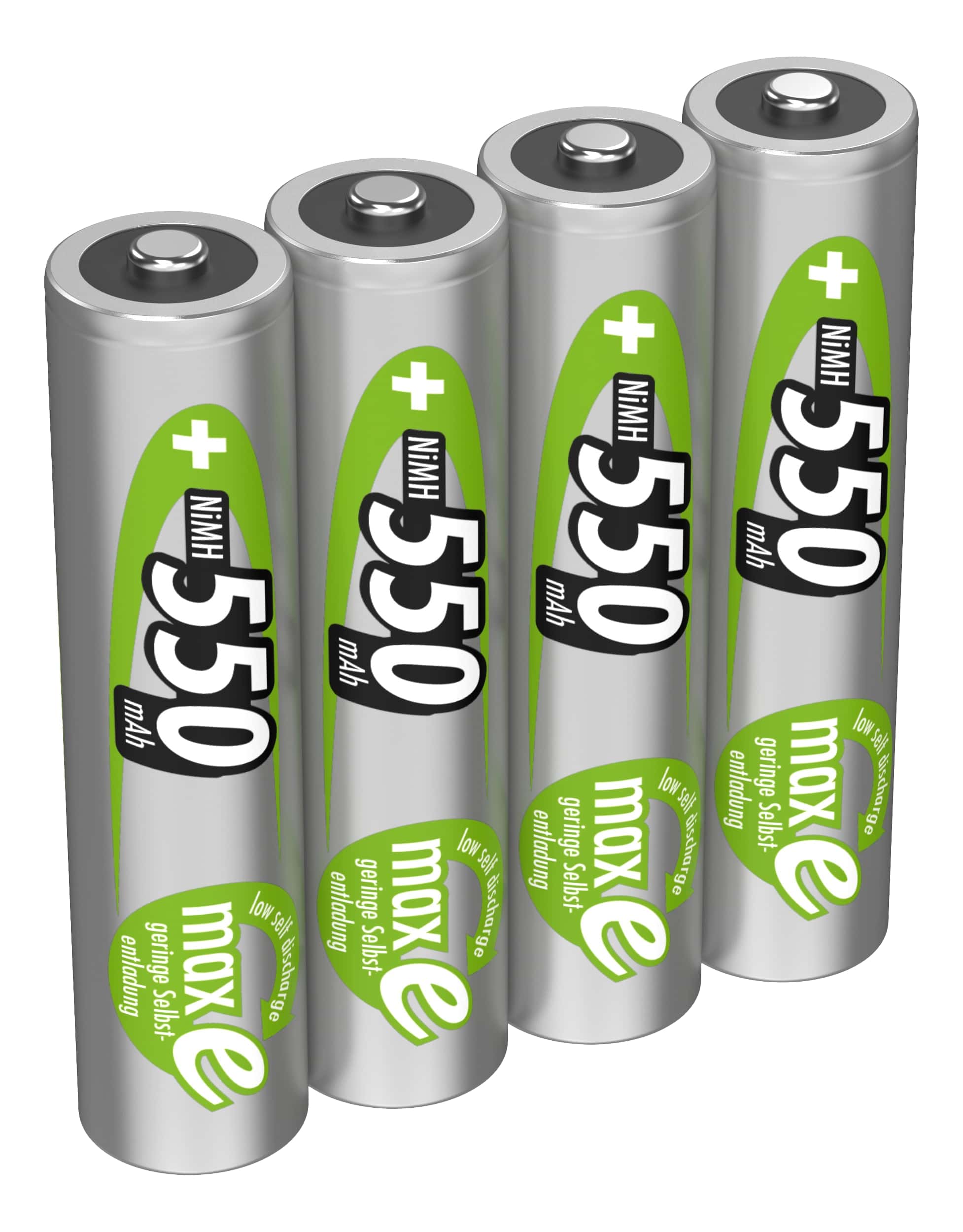 ANSMANN NiMH Akku Micro AAA 550 mAh maxE 4 Stück