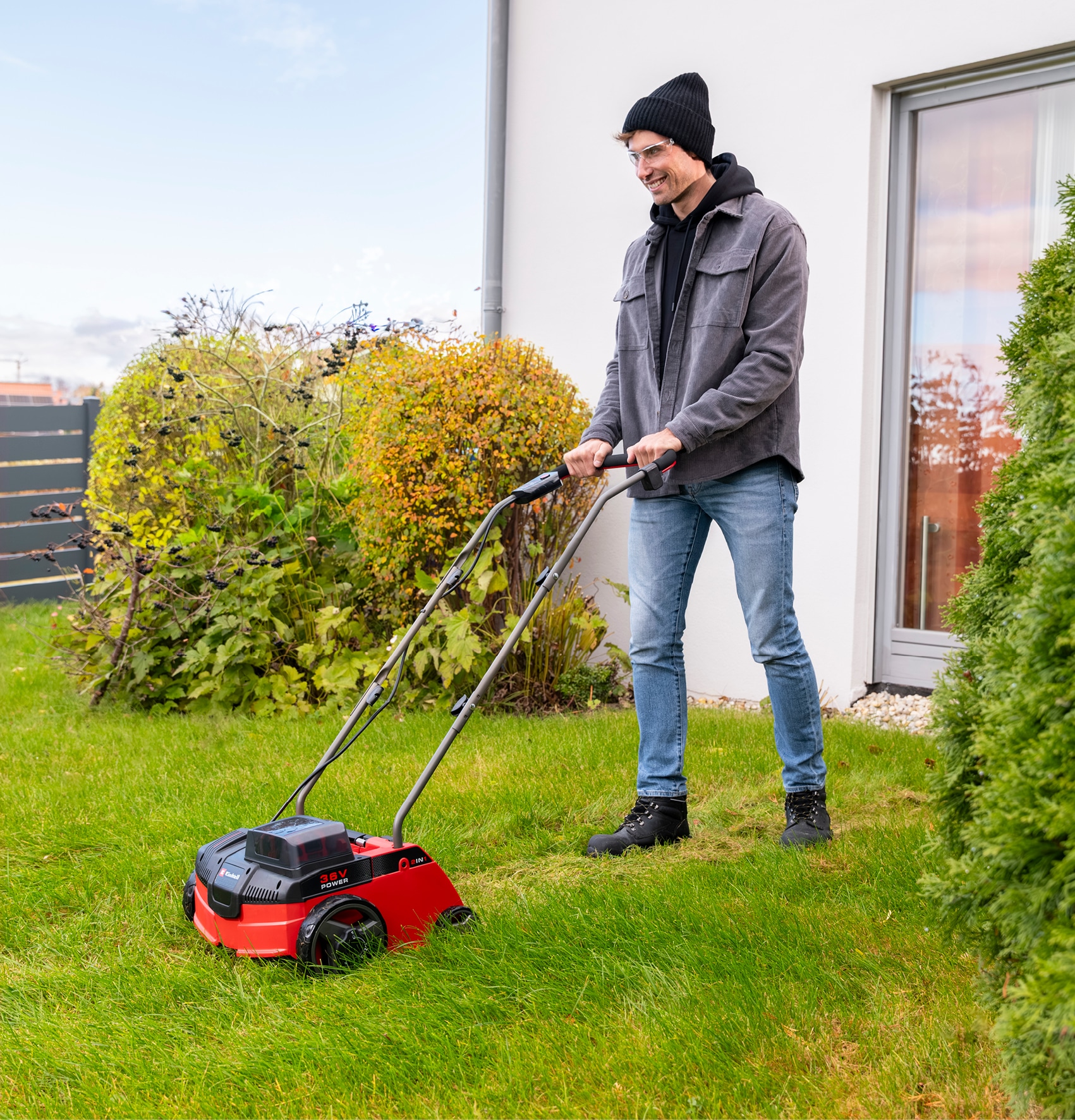 EINHELL Akku-Vertikutierer GC-SC 36/31 Li, Solo