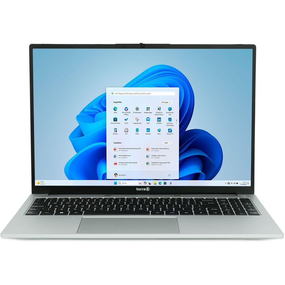 TERRA Notebook Mobile 1610R i5-1334U W11, 40,6cm (16"), WUXGA, Intel® Core™ i5-1334U, 16GB, 512GB SSD, Windows 11 Home