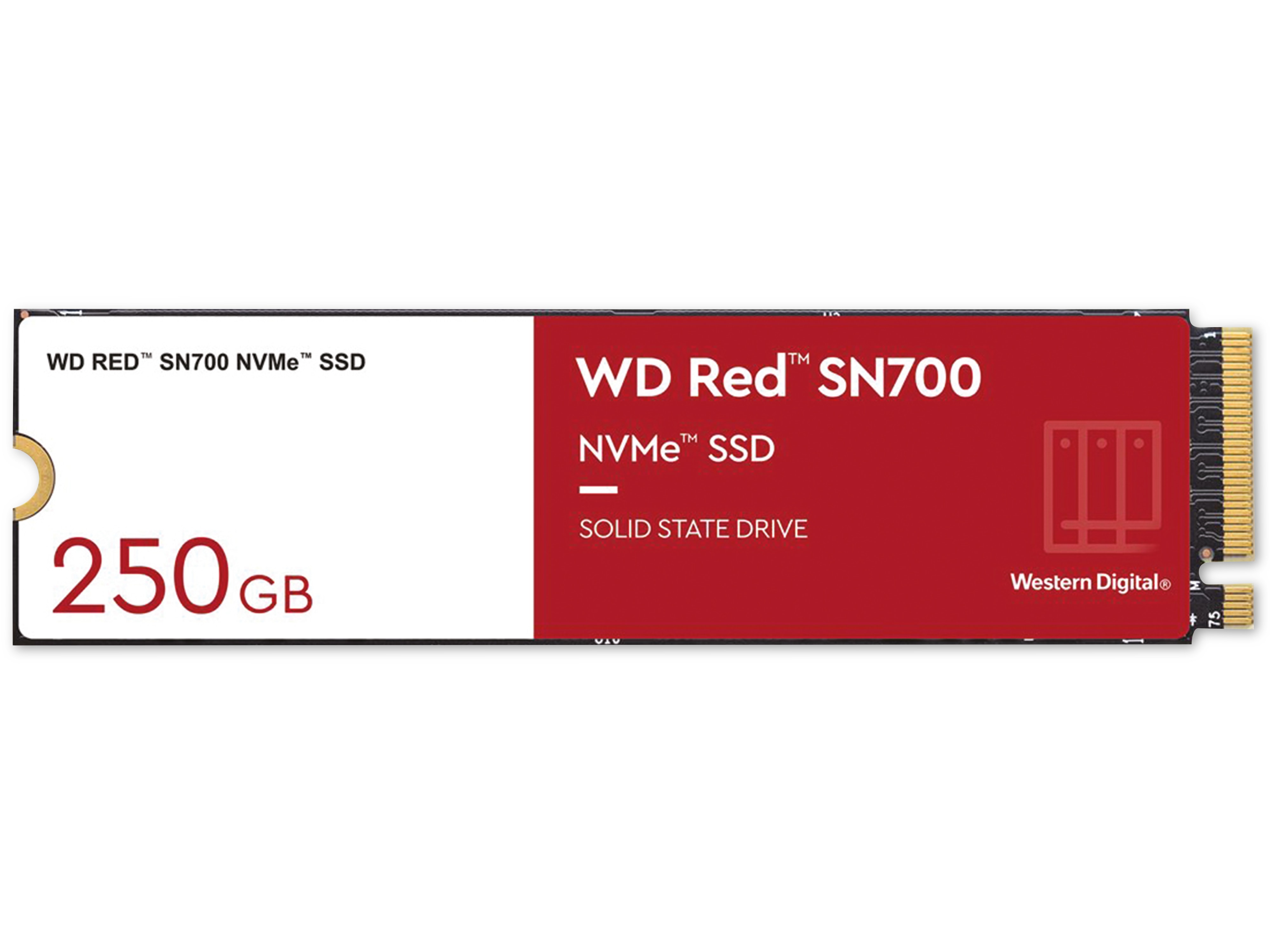 WESTERN DIGITAL M.2 SSD WD Red SN700, 250 GB, NVMe, intern