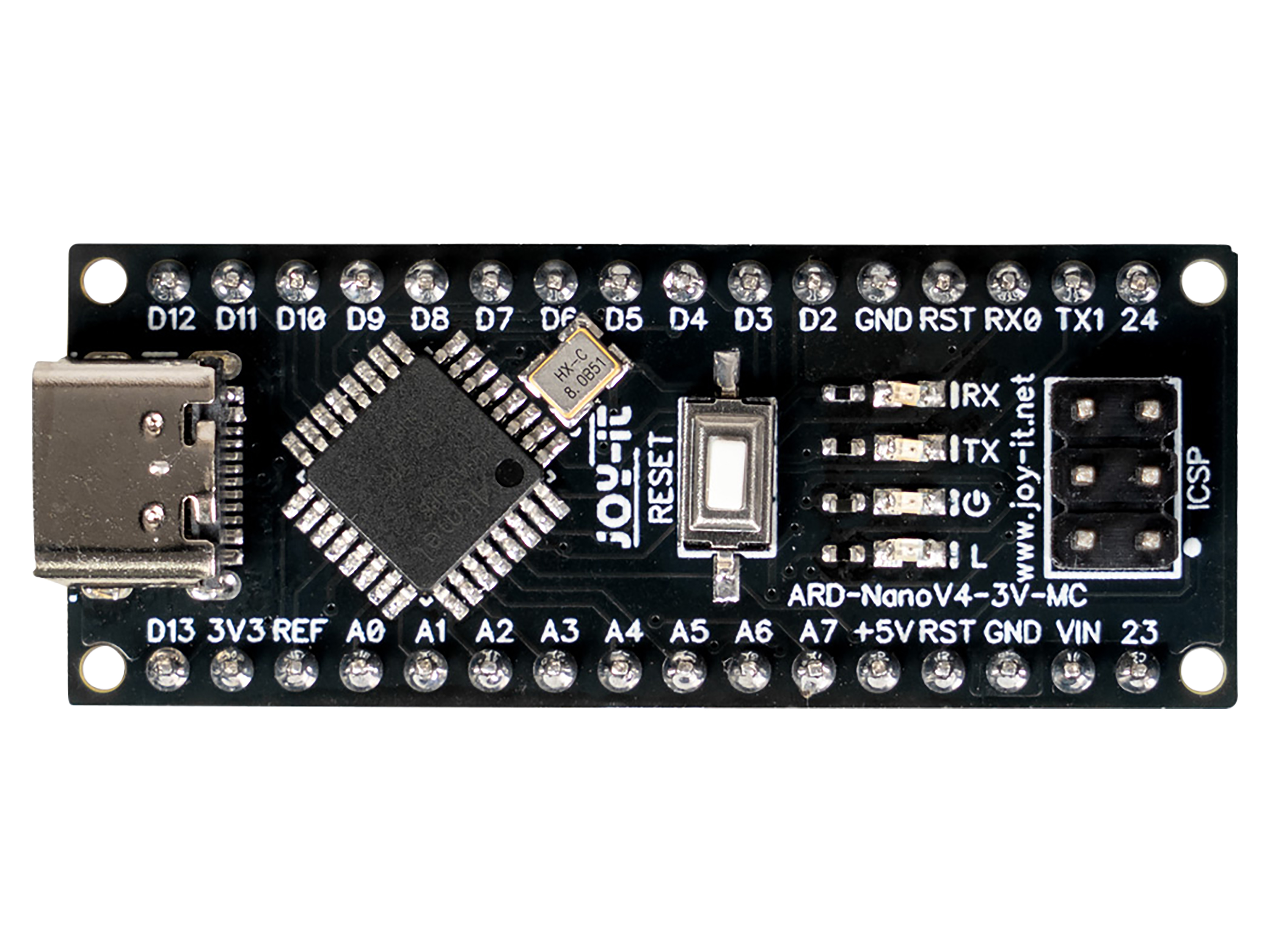 JOY-IT Mikrocontroller ard-NanoV4-3V-MC