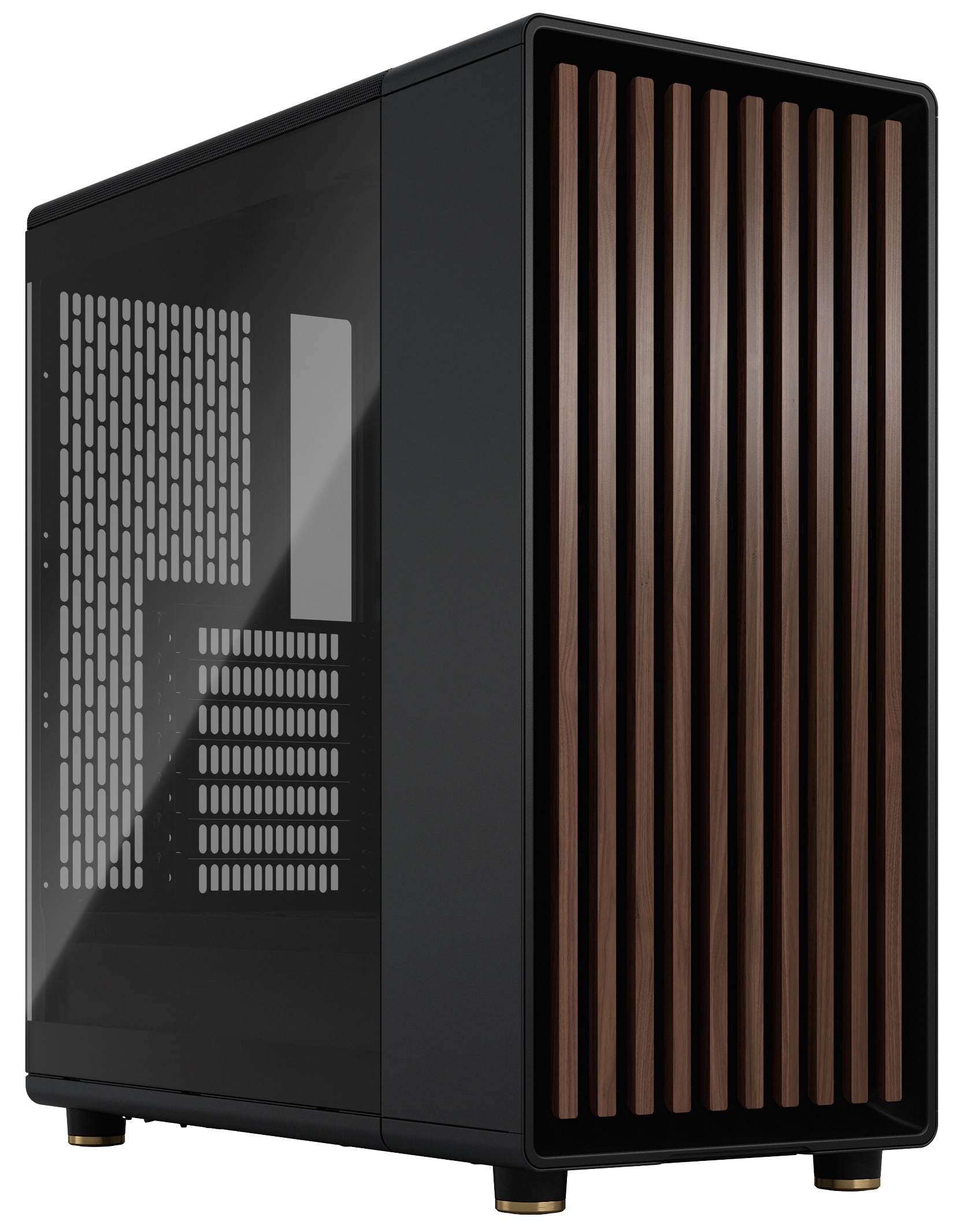 FRACTAL Midi Tower Design North Charcoal schwarz TG Dark FRACTAL Midi Tower Design North Charcoal schwarz TG Dark