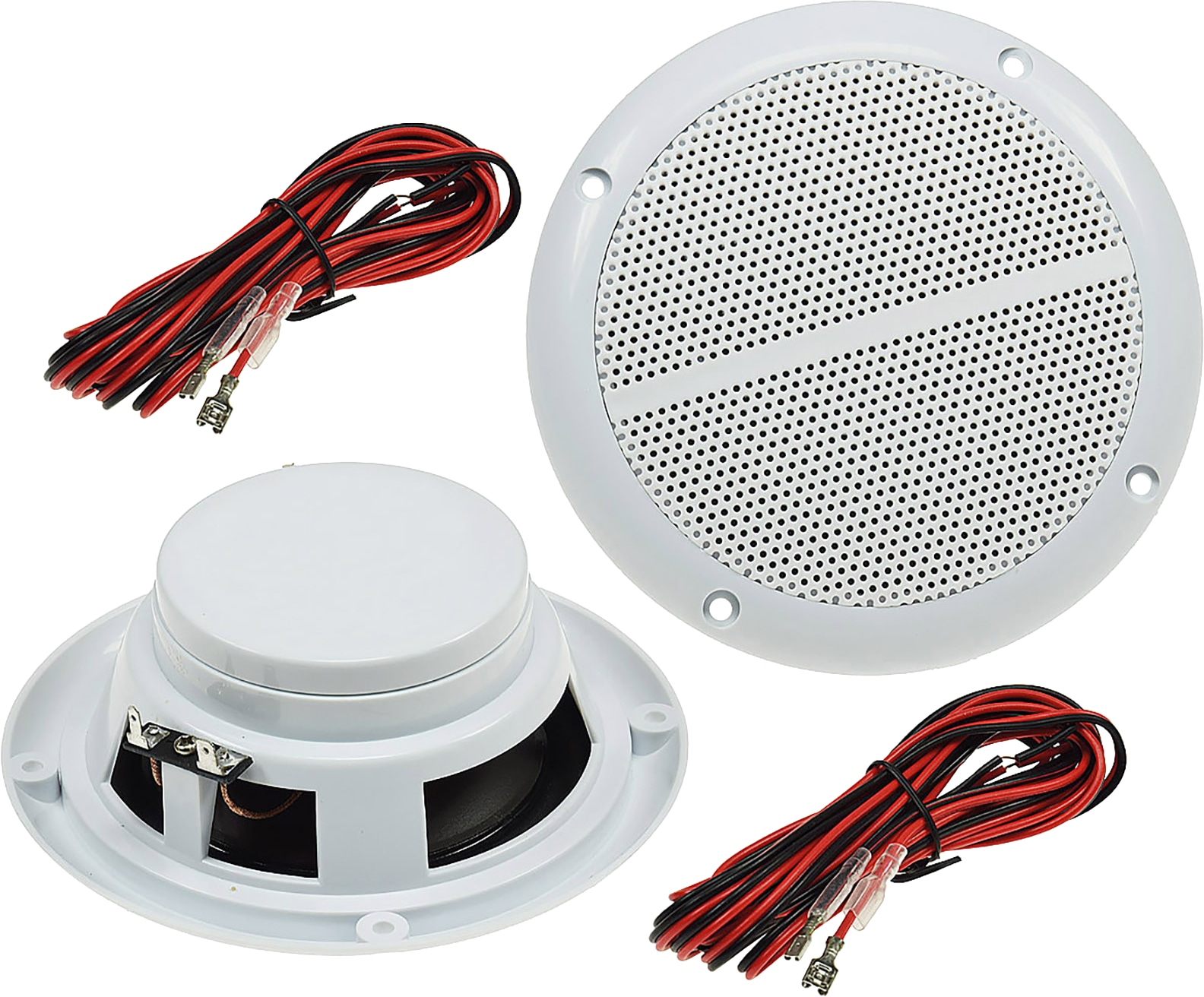 CHILITEC Einbaulautsprecher CT-50, für Außen, Wasserfest, 80 W, 2 Stück CHILITEC Einbaulautsprecher CT-50, für Außen, Wasserfest, 80 W, 2 Stück